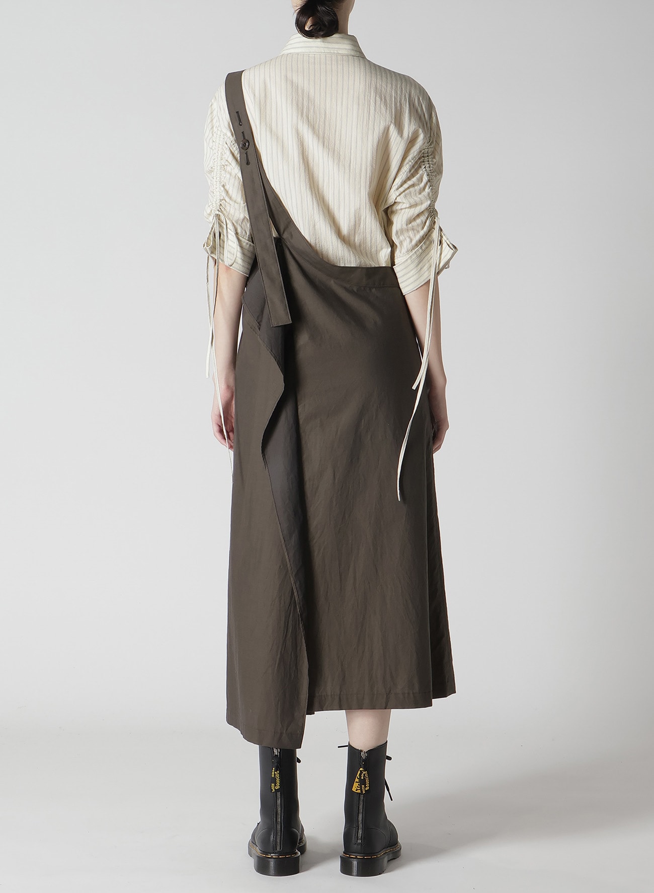 COTTON TYPEWRITER JUMPER SKIRT