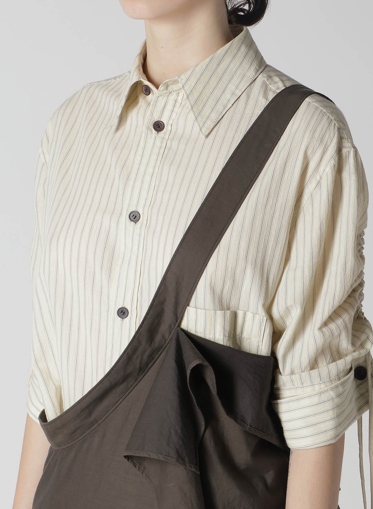 COTTON TYPEWRITER JUMPER SKIRT