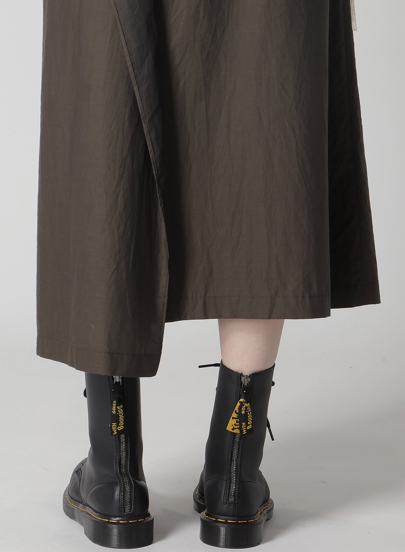 COTTON TYPEWRITER JUMPER SKIRT