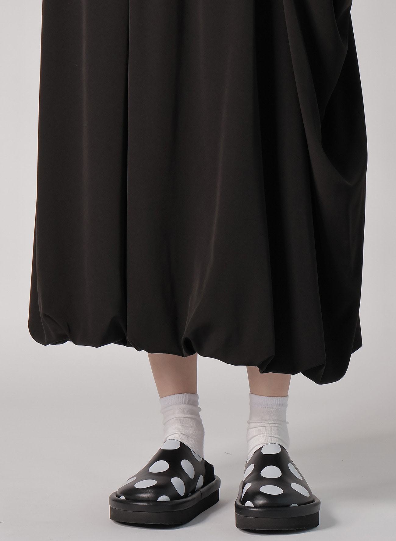 TA/PE SUPER VIYON TUSSER BALLOON SKIRT