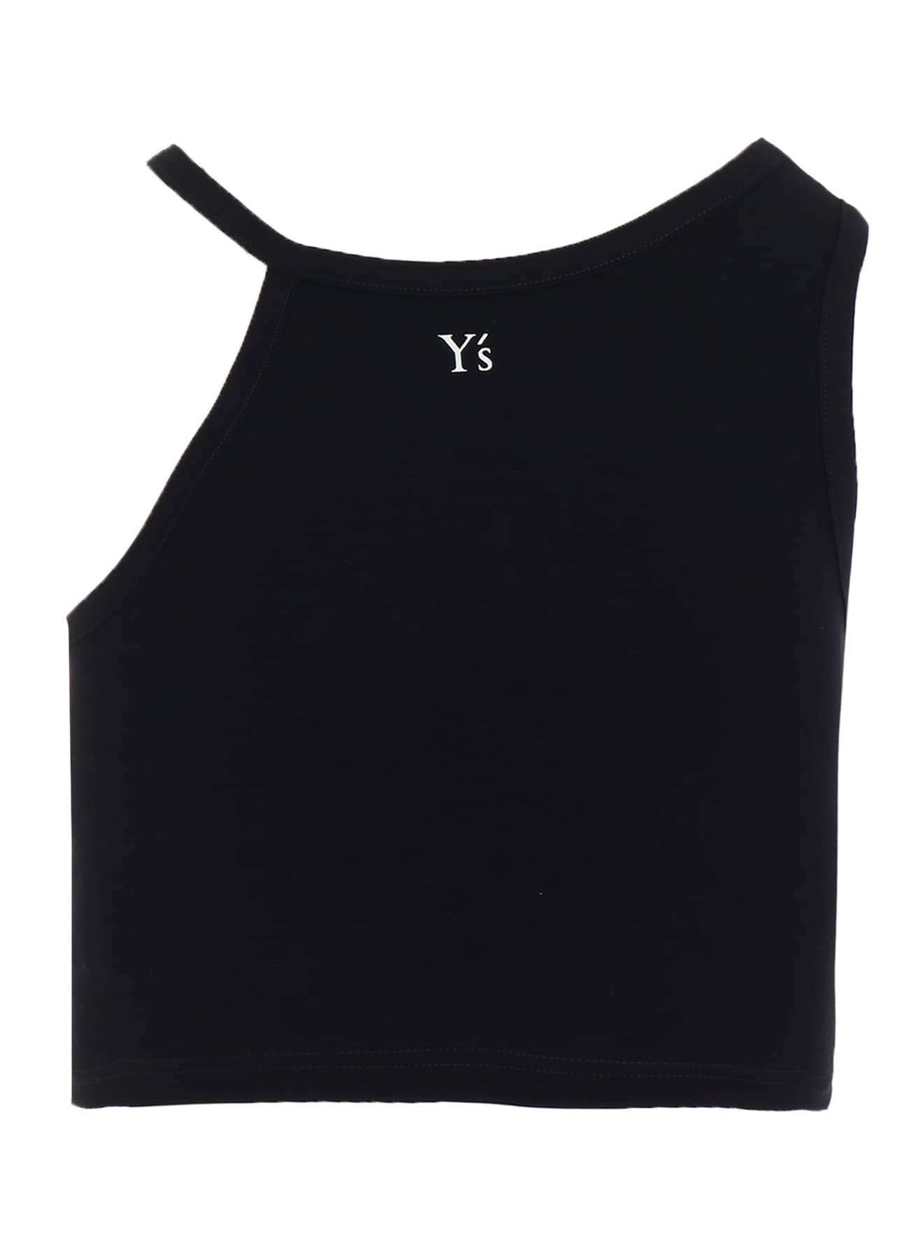 Y'S LOGO COTTON CROPPED T