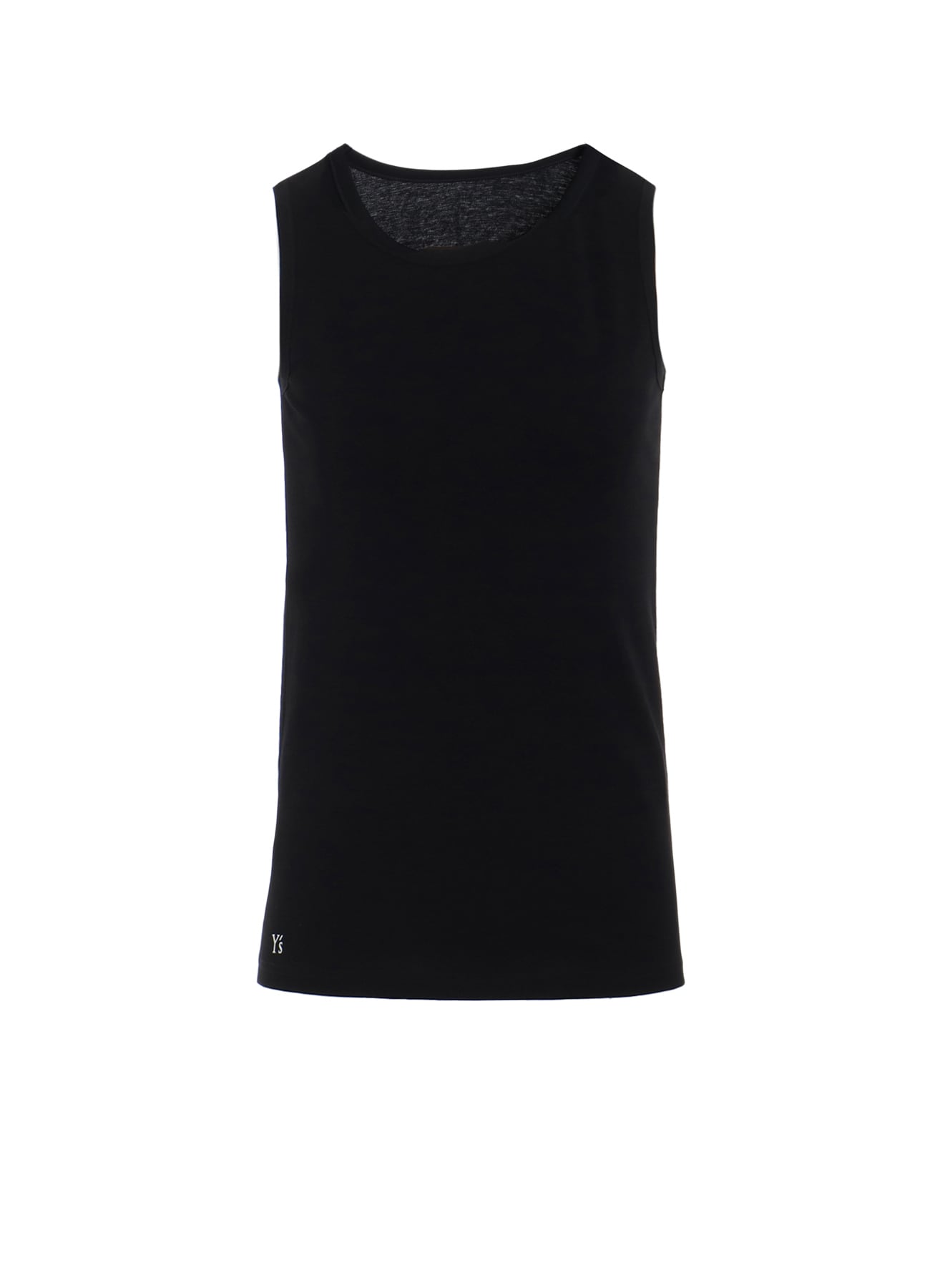 Y'S LOGO COTTON TANKTOP