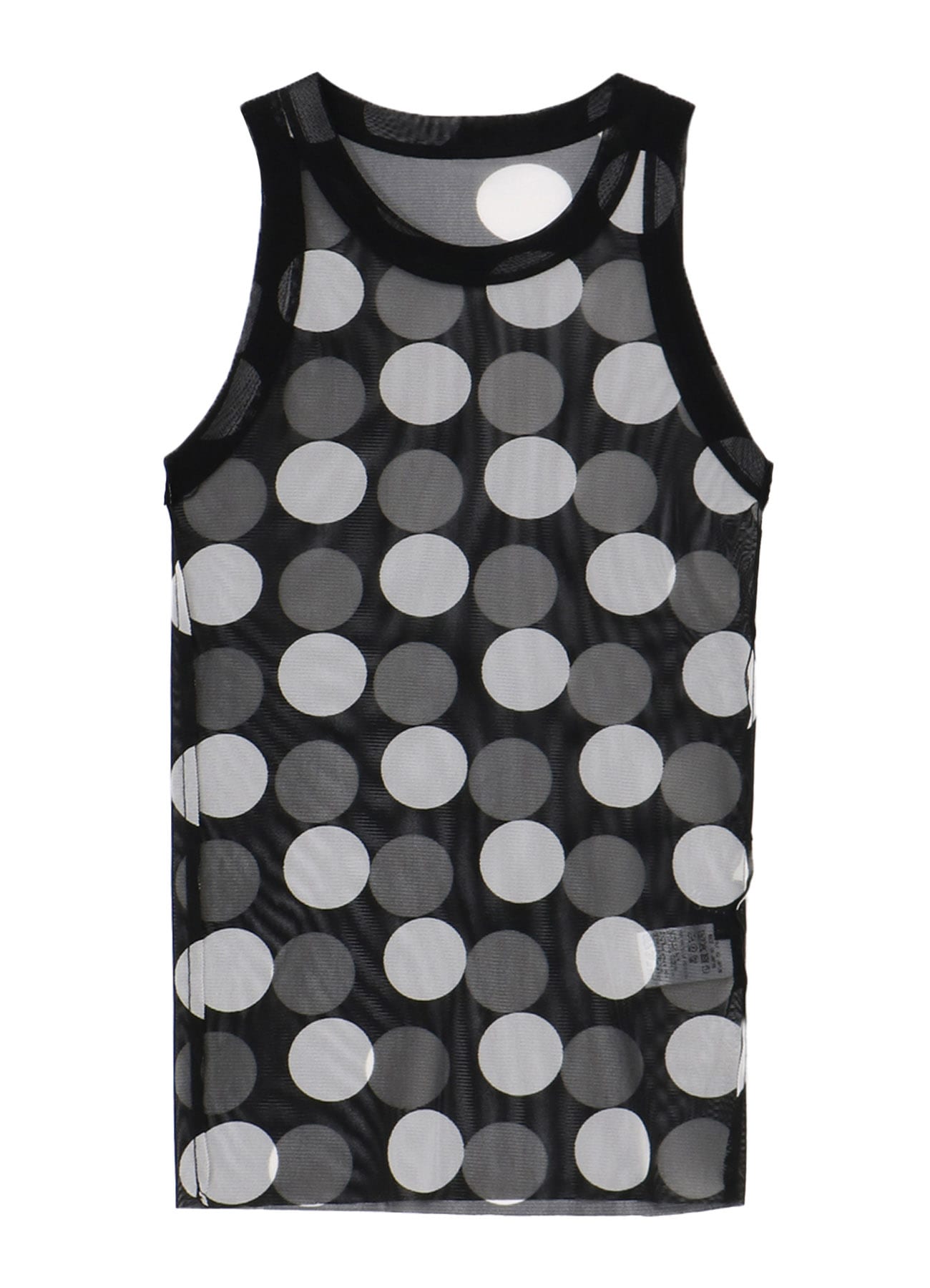 POLKA DOTS TULLE TANKTOP