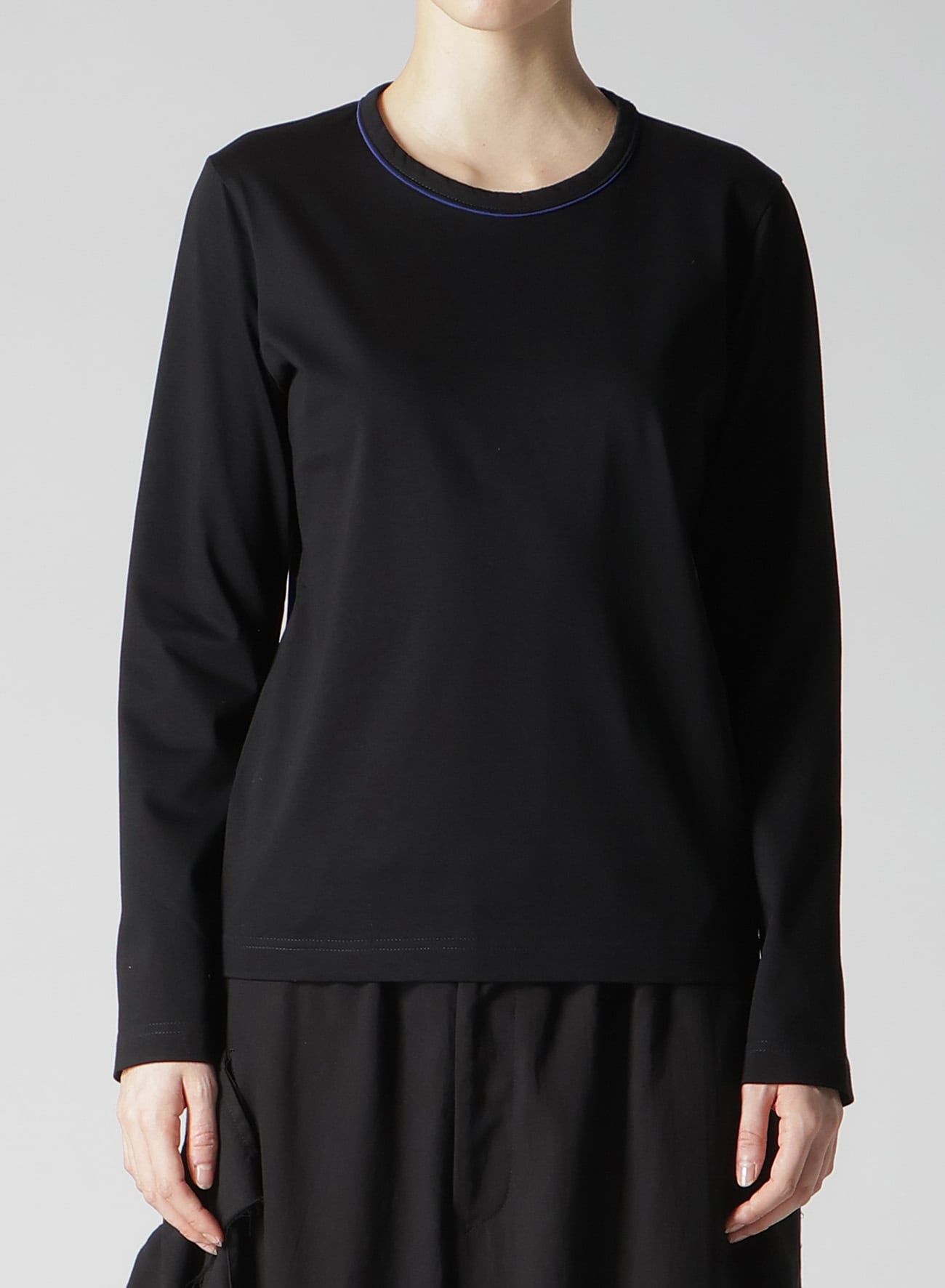 COTON JERSEY Y'S STITCH LONG SLEEVE T