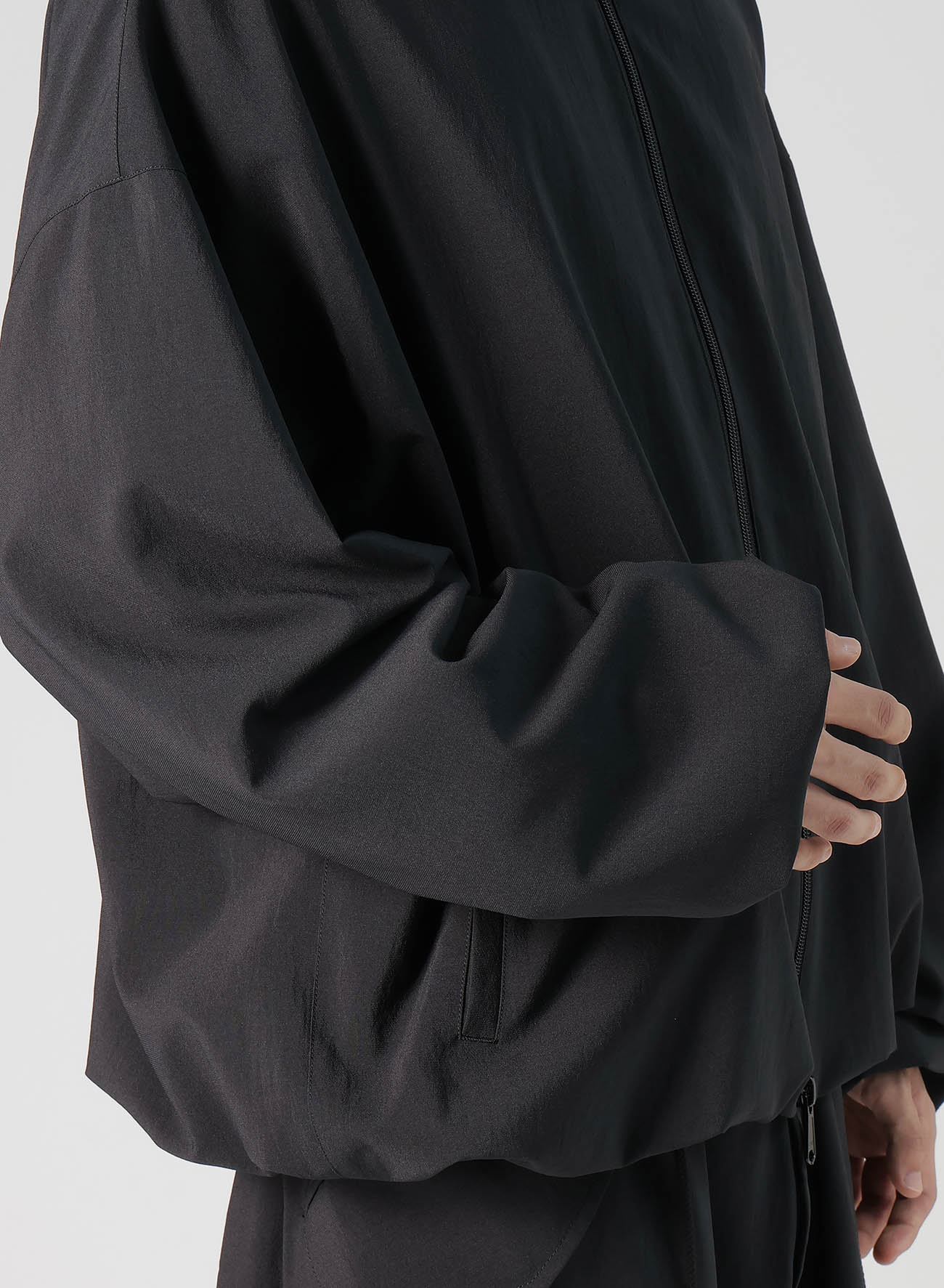 【3/5 12:00 Release】RECYCLE TASLAN NYLON GABARDINE STAND COLLAR BLOUSON