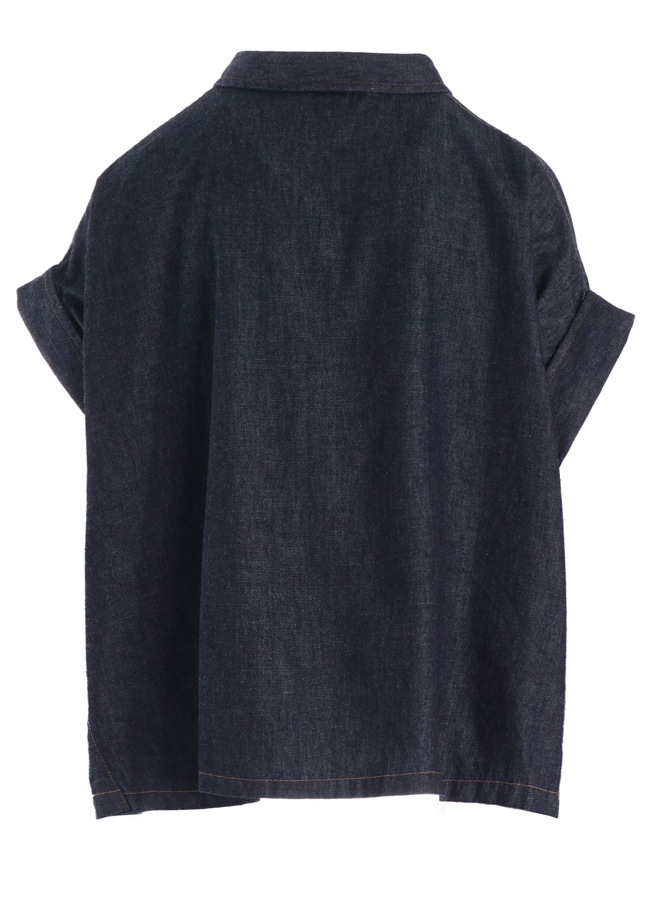 6OZ DENIM SHORT BLOUSE