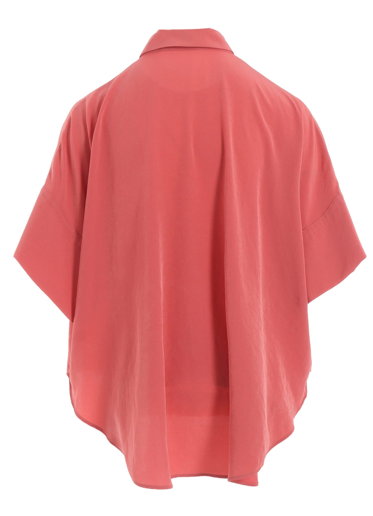 TA/PE CREPE DE CHINE SHORT CUFFS BLOUSE