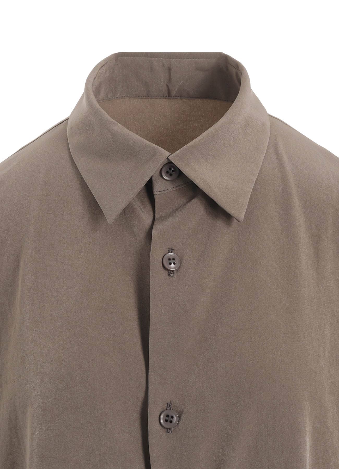 TA/PE CREPE DE CHINE SHORT CUFFS BLOUSE