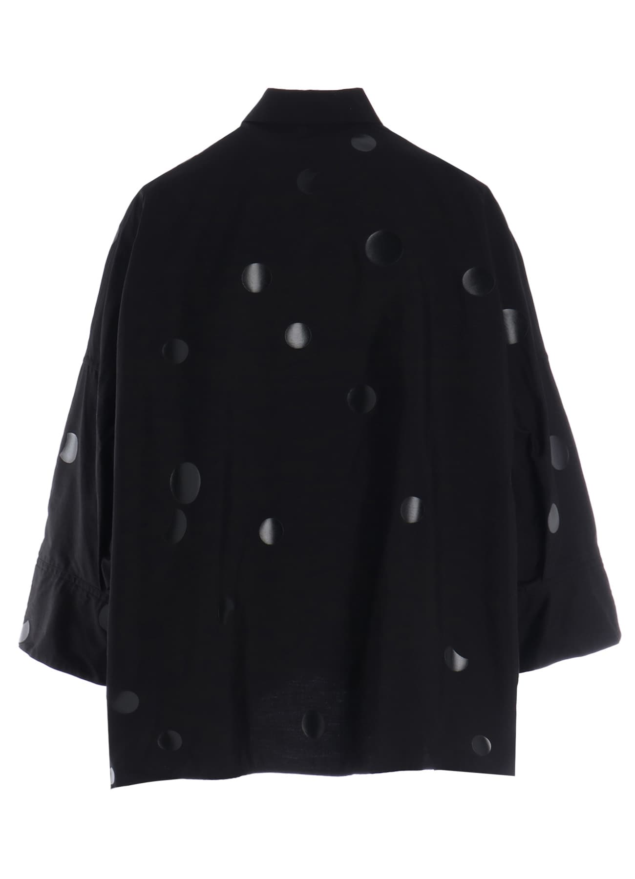 100/2 BROAD DOT PIGMENT PRINT BLOUSE