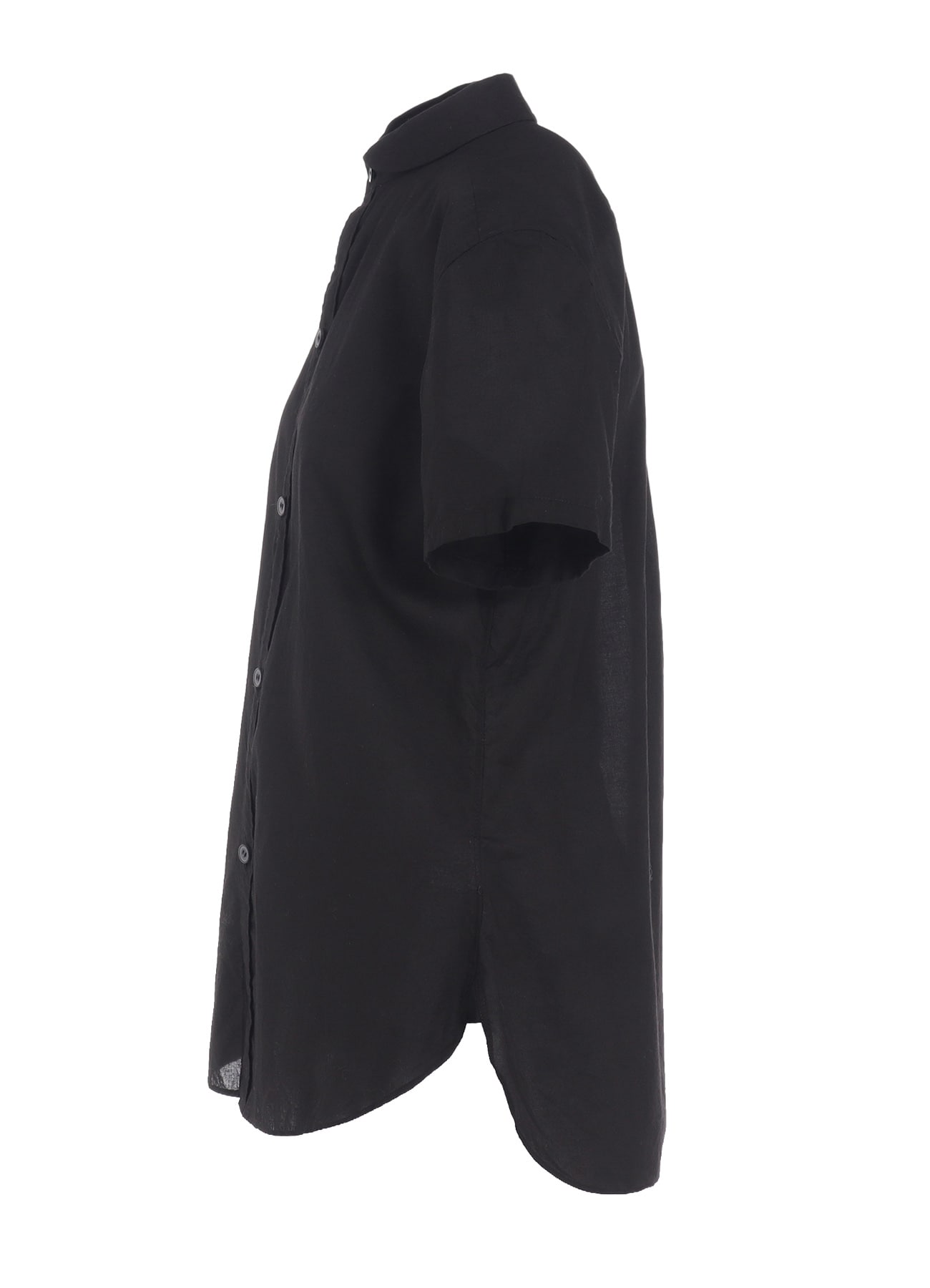 COTTON LAWN ROUND COLLAR SHIRT