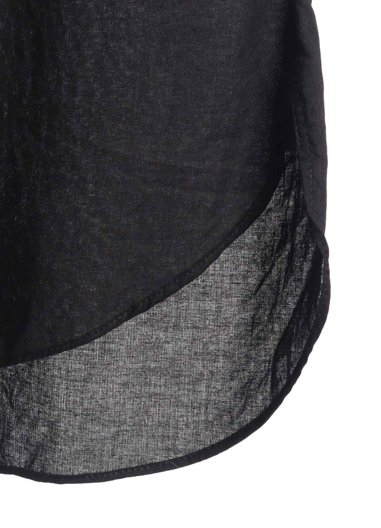 COTTON LAWN ROUND COLLAR SHIRT