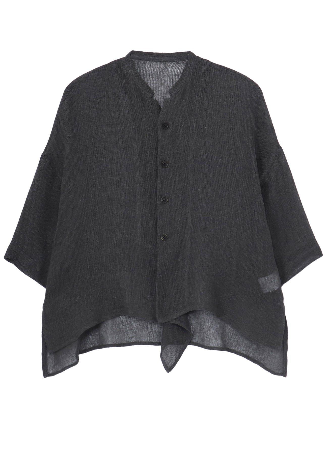 LENO CLOTH HALF SLEEVE BOX SHIRT