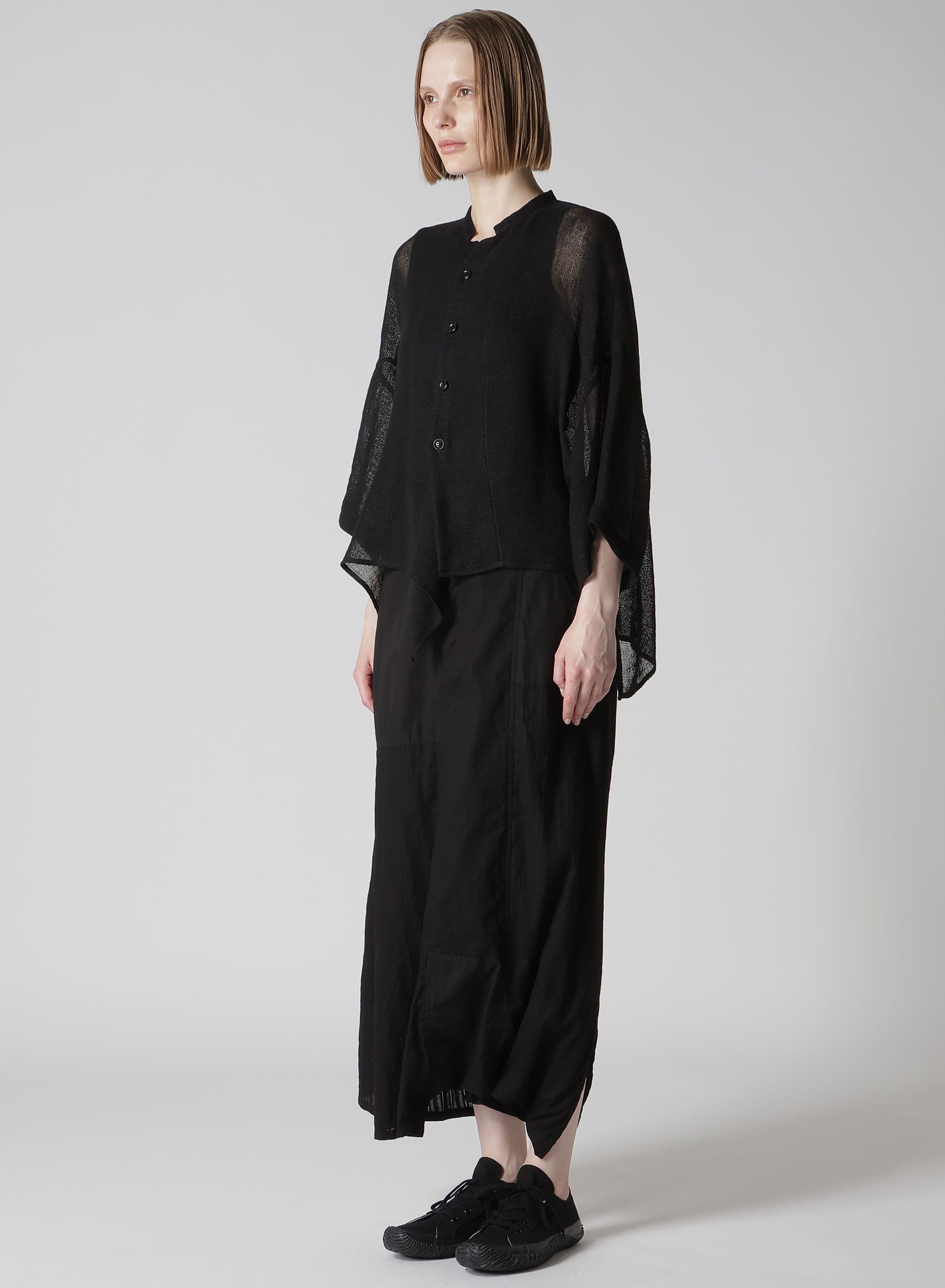 LENO CLOTH HALF SLEEVE BOX SHIRT