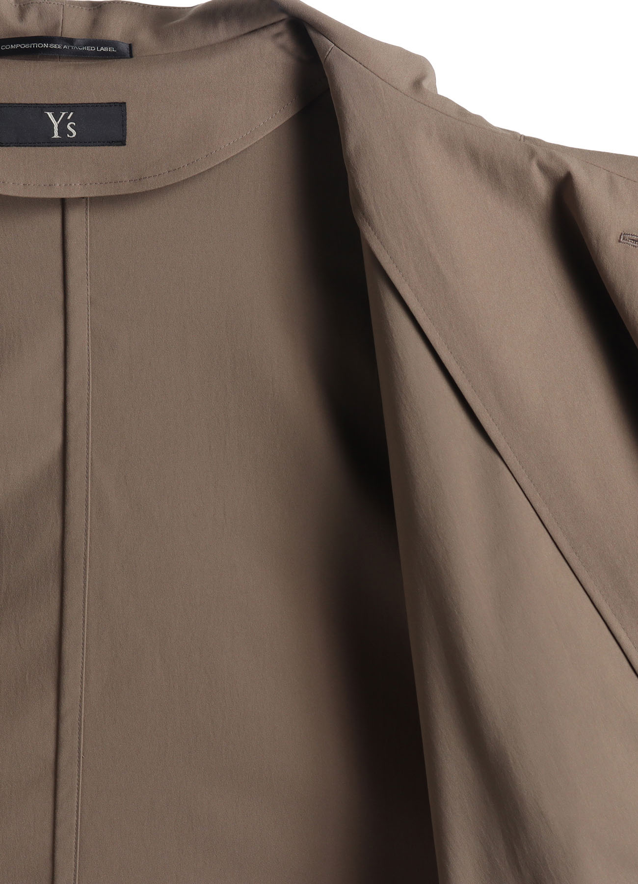 PE TWILL WATER REPELLENT HOODIED COAT