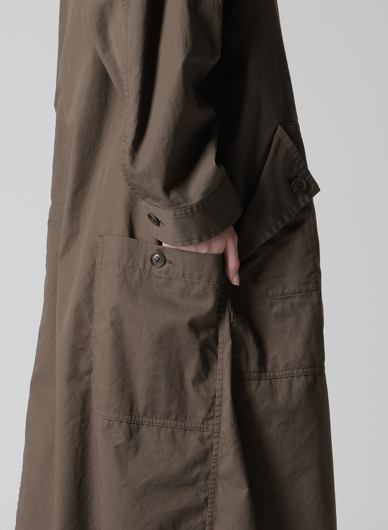 COTTON TWILL 5 POCKET DRESS