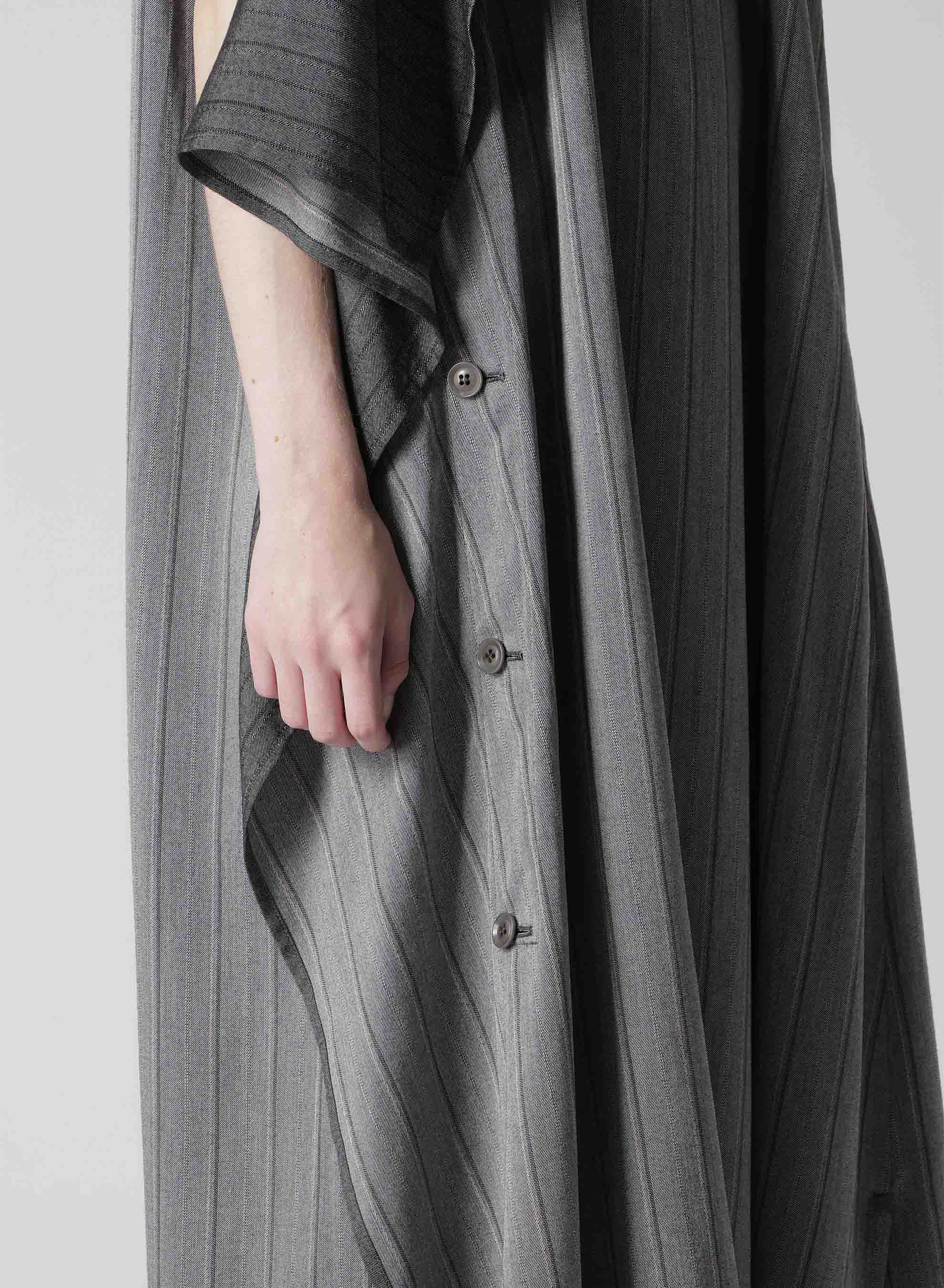 RY/ STRIPE FLARE SLEEVELESS DRESS