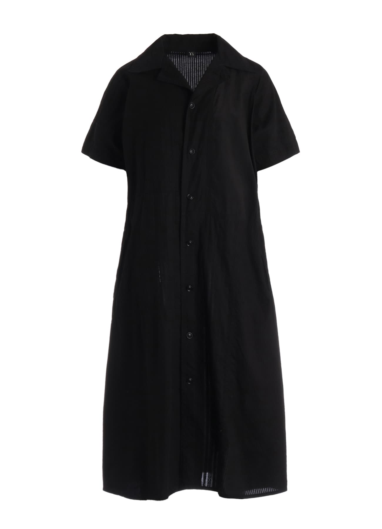 PATCHWORK A-LINE LONG DRESS