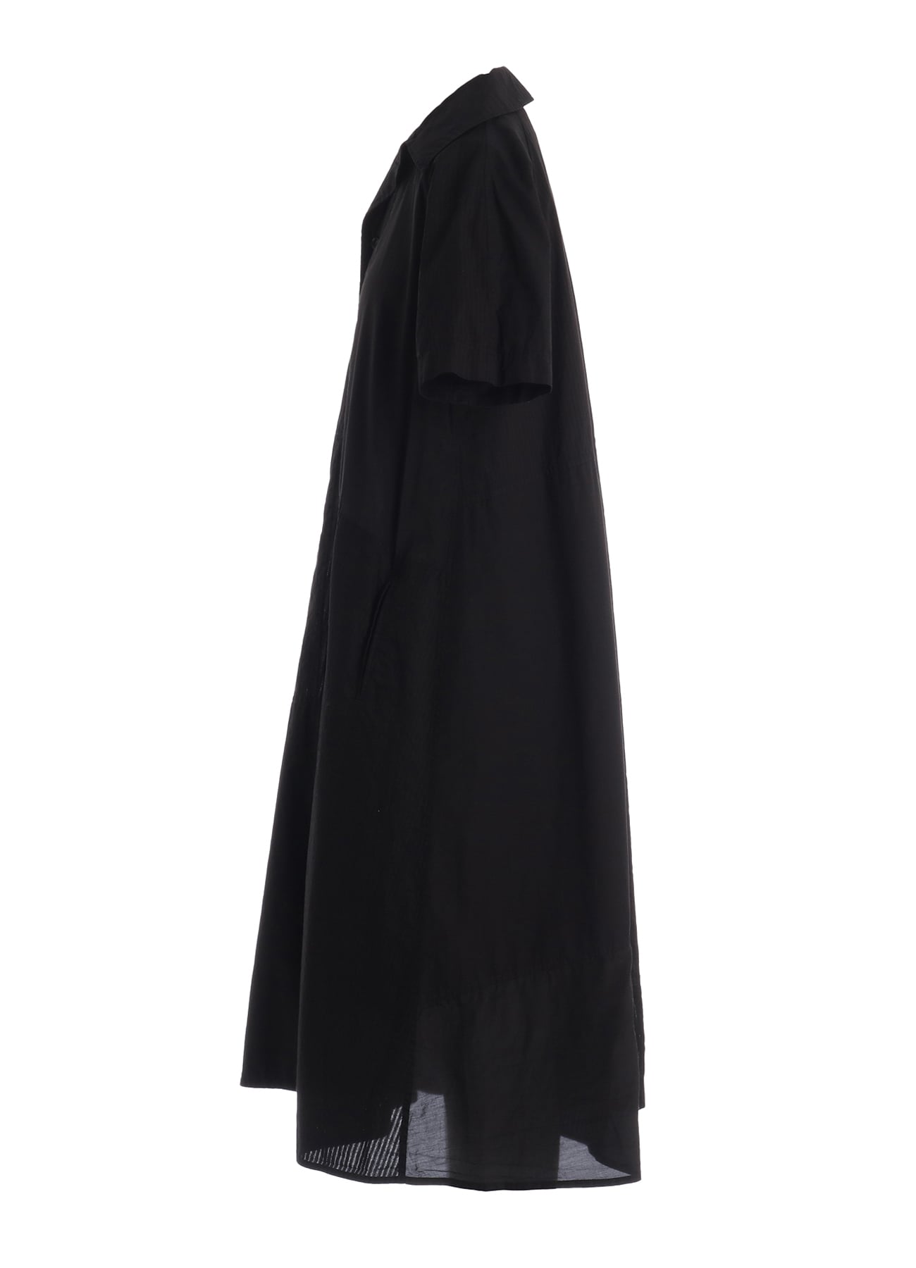 PATCHWORK A-LINE LONG DRESS