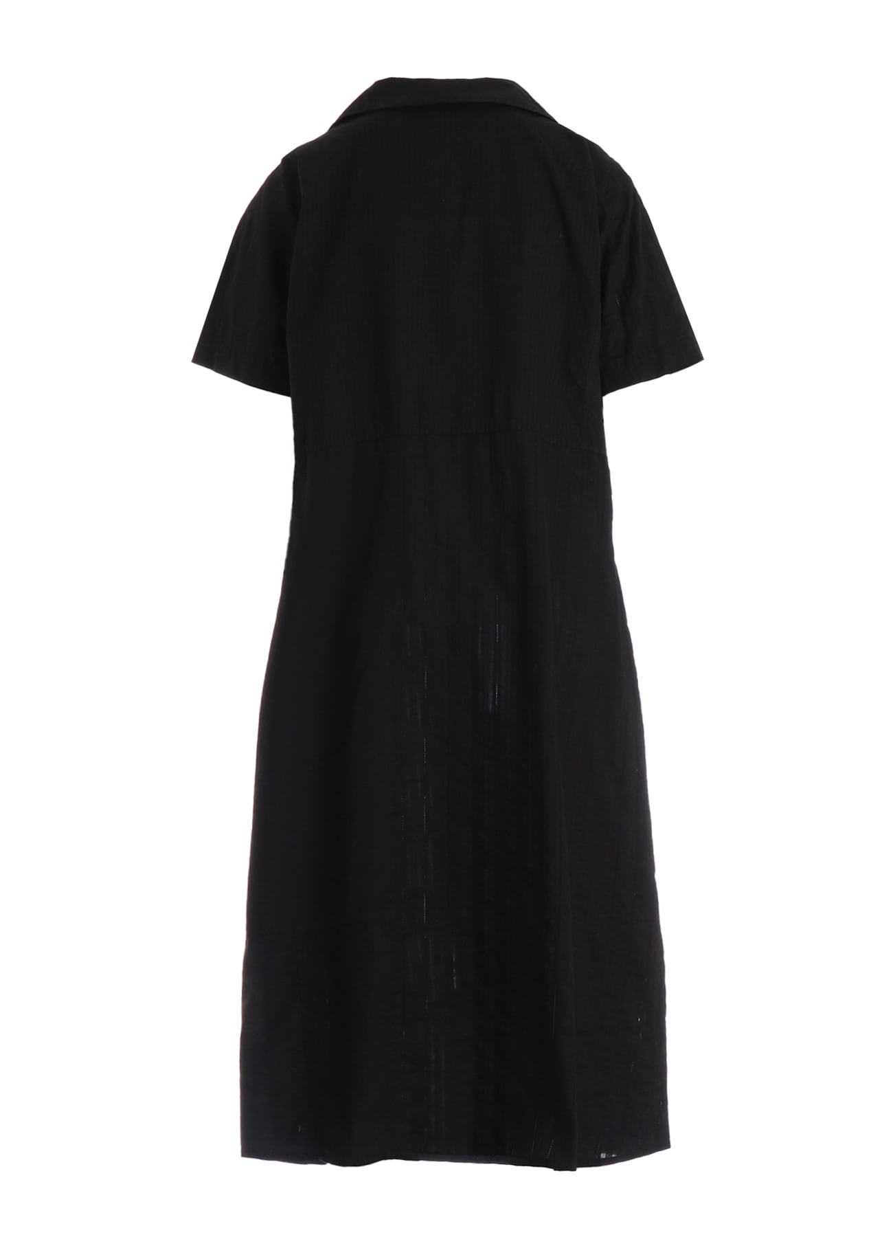 PATCHWORK A-LINE LONG DRESS