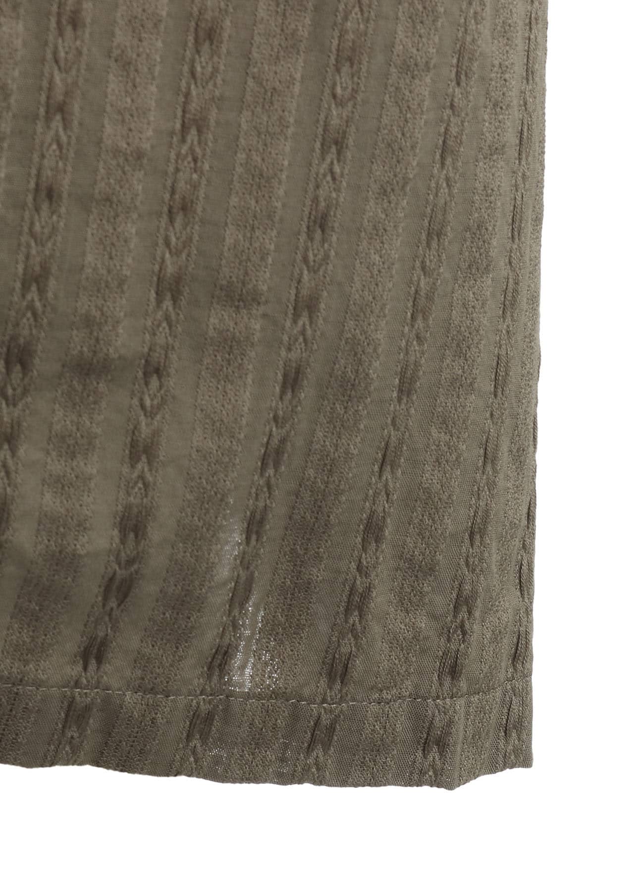 PATCHWORK TUCK SHOULDER STRAP DRESS