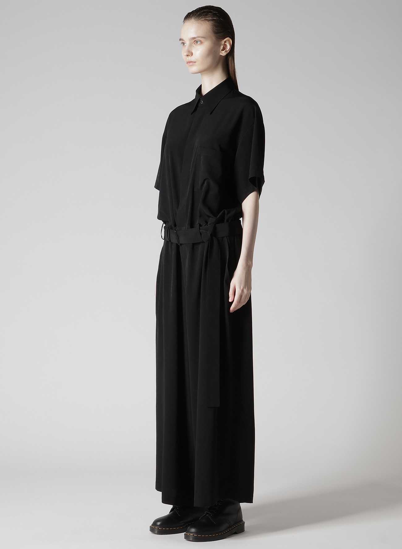 TA/PE CREPE DE CHINE OVERALLS