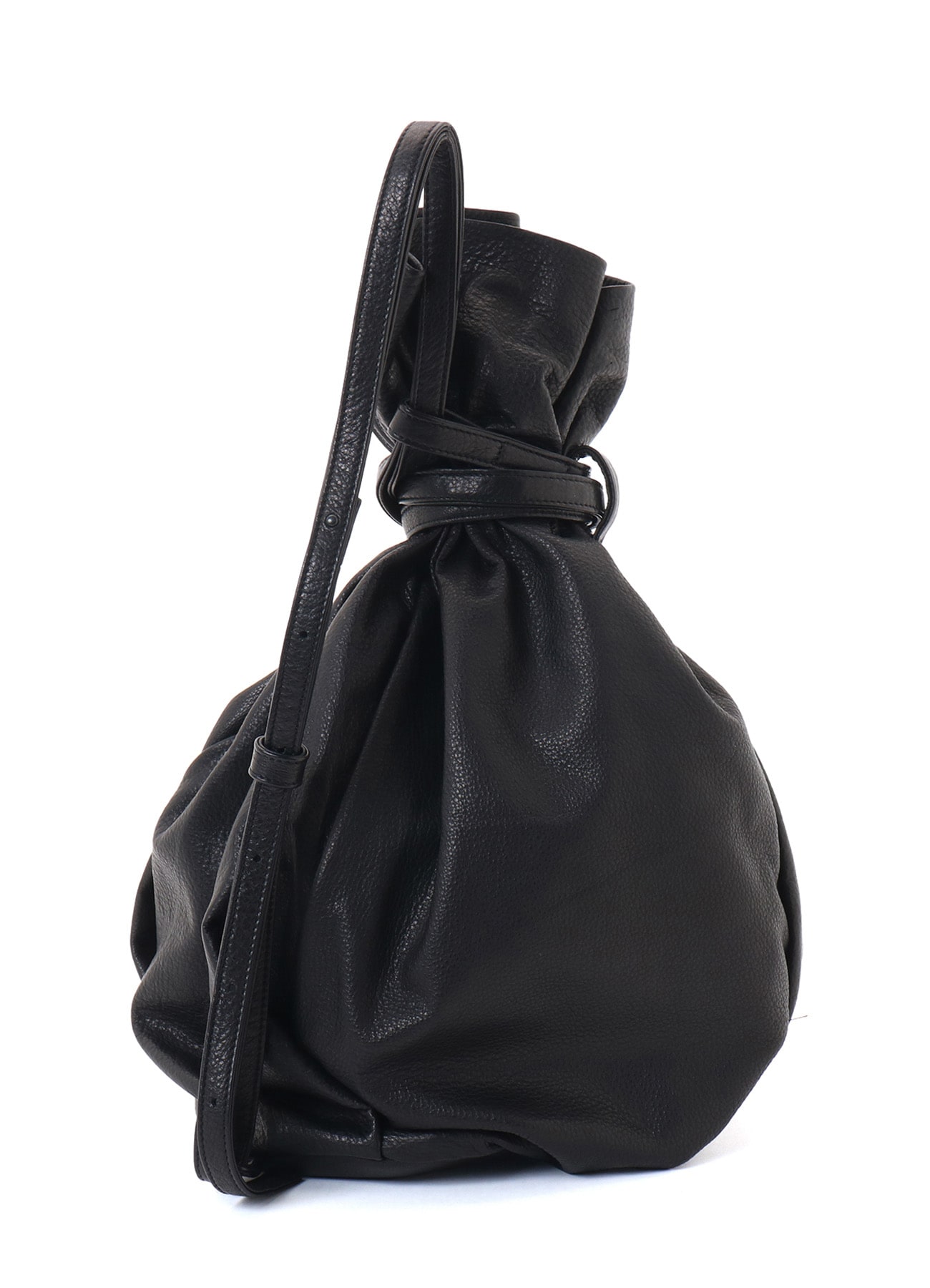 SOFT LEATHER  ZIPPER SHOULDER BAG