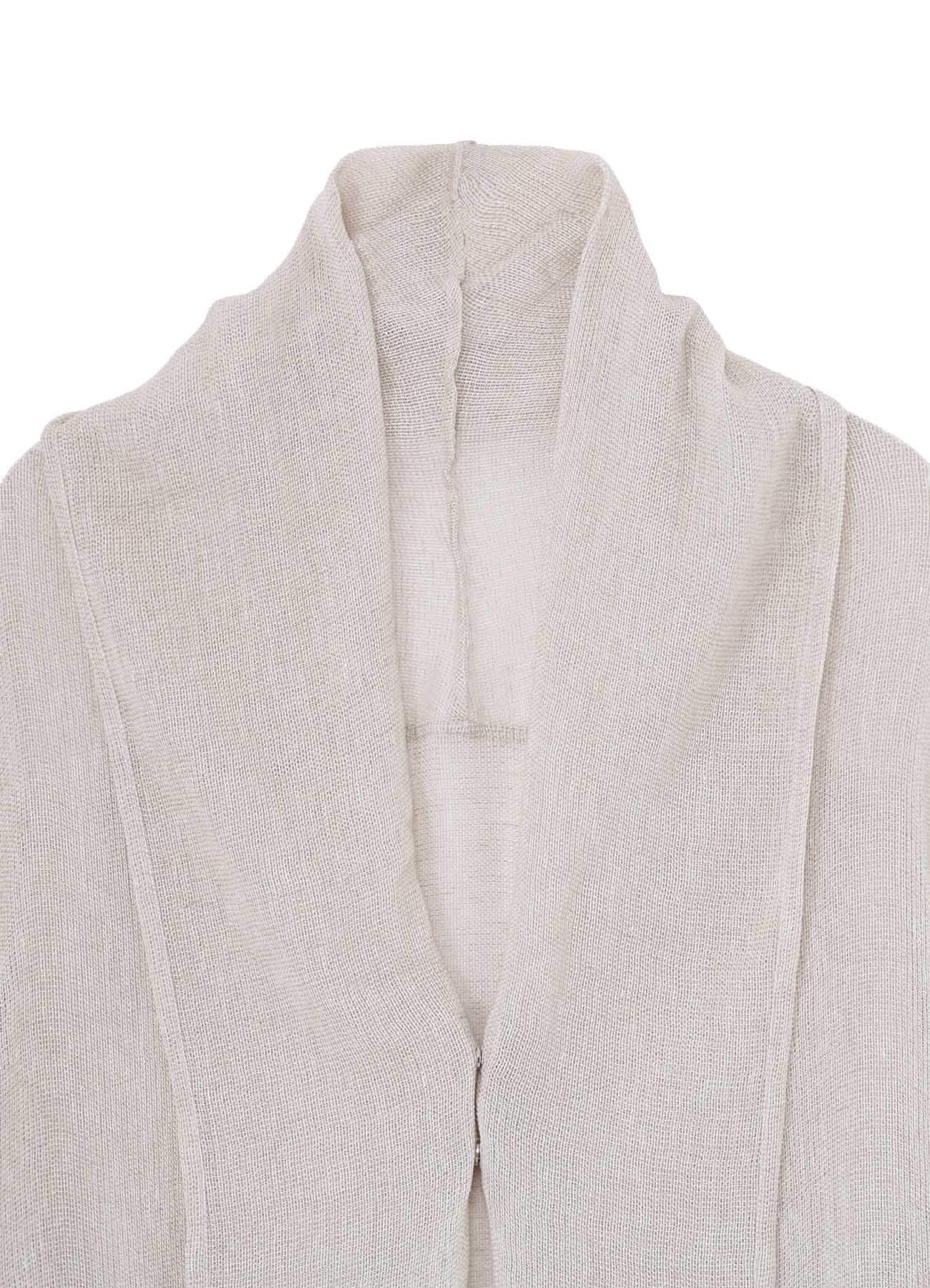LENO CLOTH SCARF JACKET