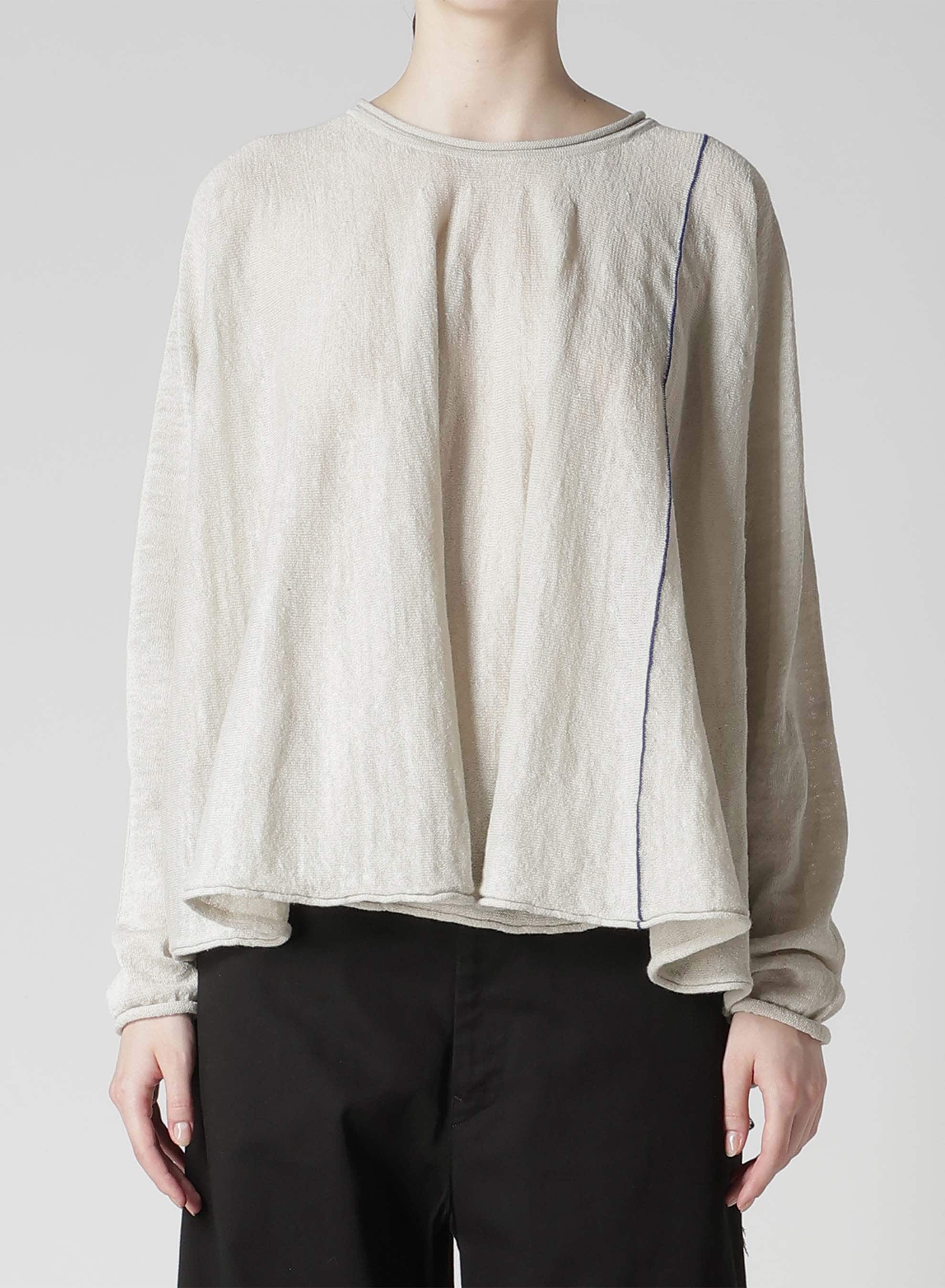 JERSEY A-LINE FLARE PULLOVER