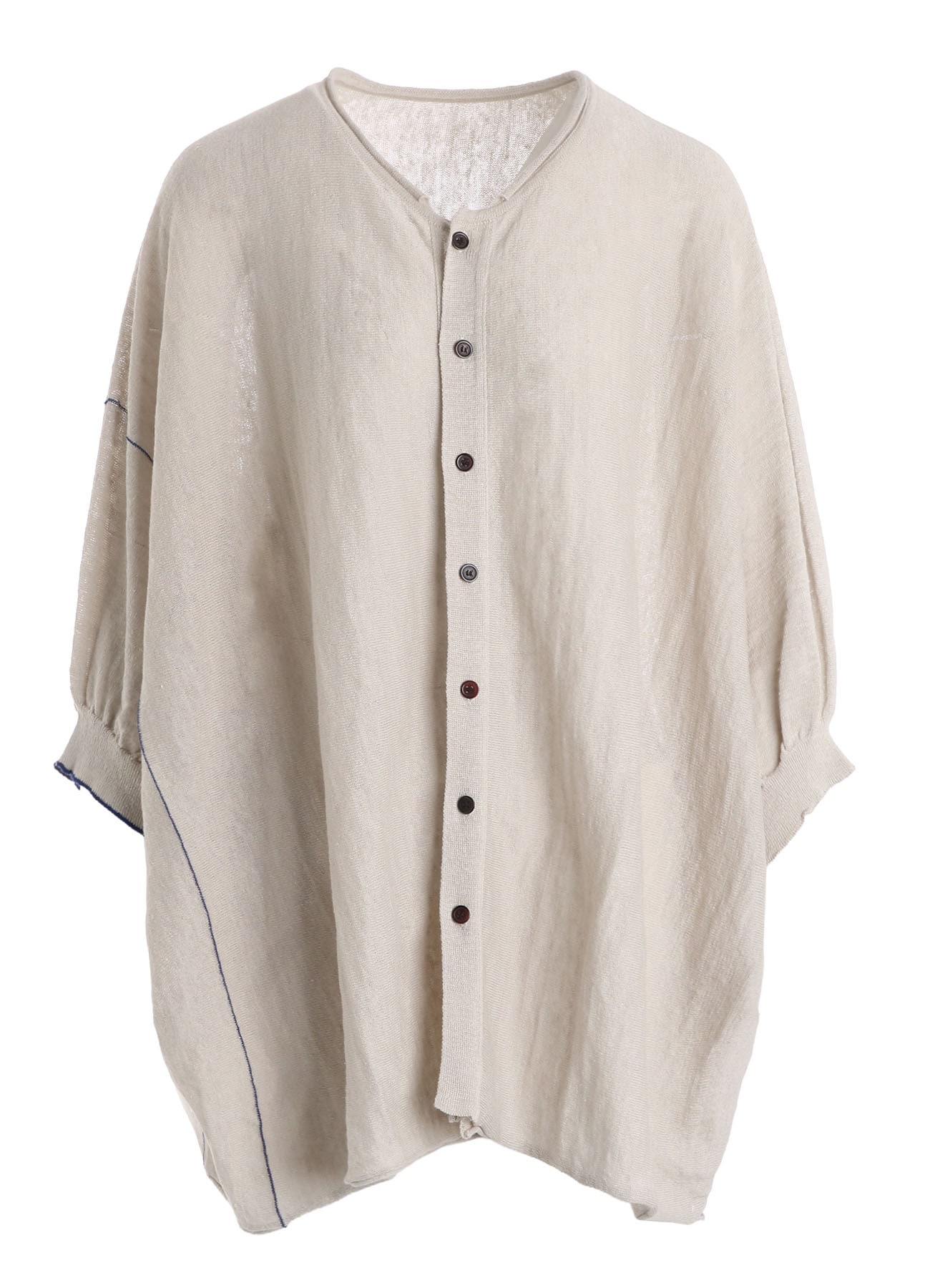 JERSEY 1/2 SLEEVE BIG CARDIGAN