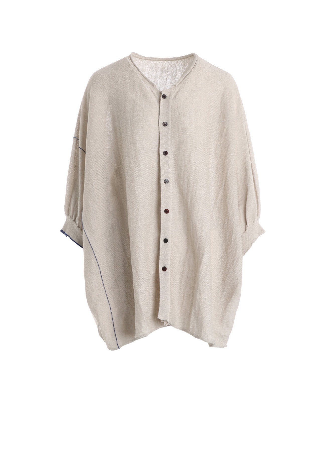 JERSEY 1/2 SLEEVE BIG CARDIGAN