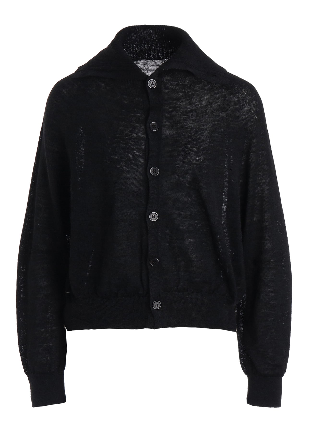 JERSEY CARDIGAN WITH COLLAR