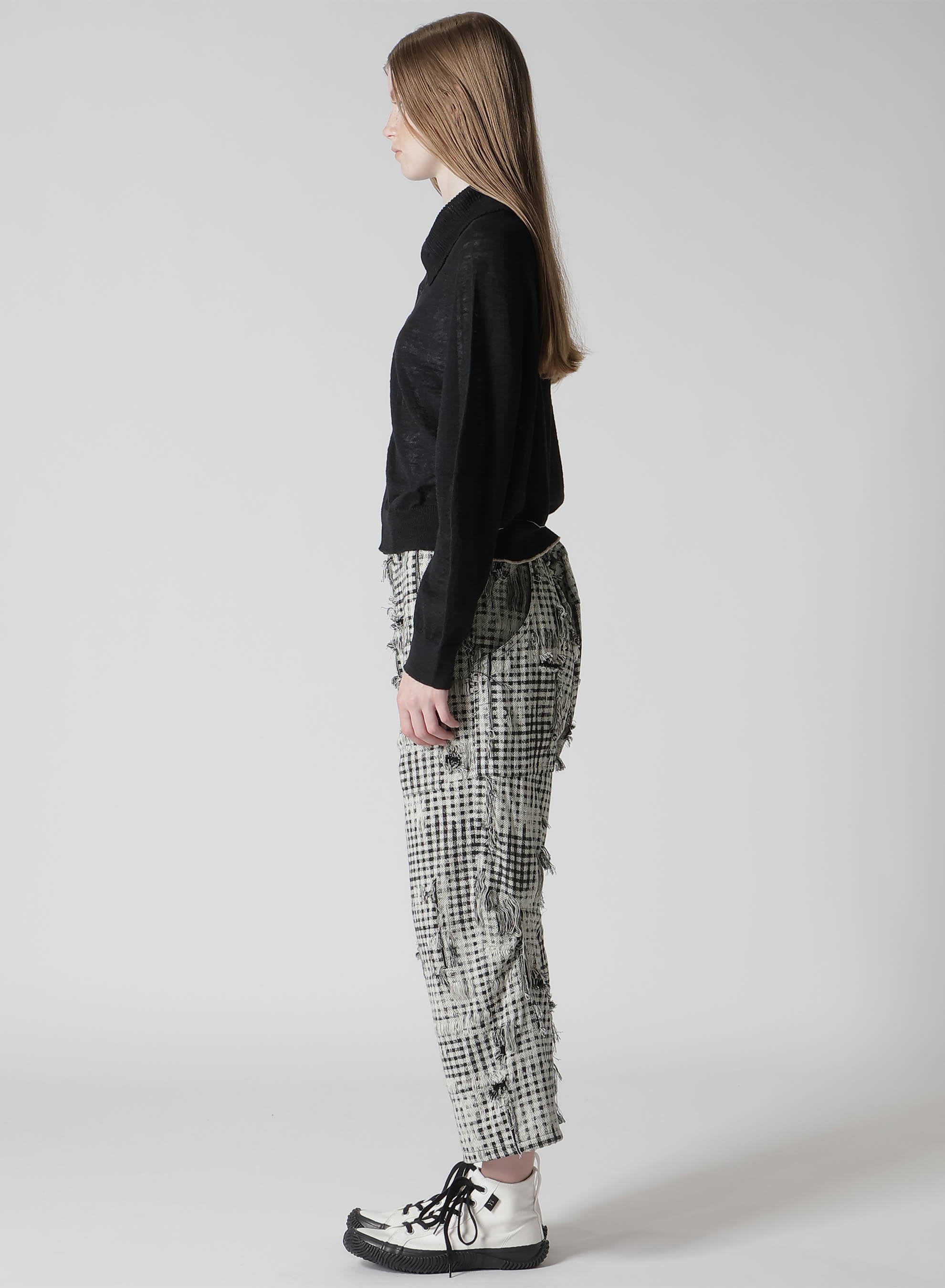 JERSEY CARDIGAN WITH COLLAR