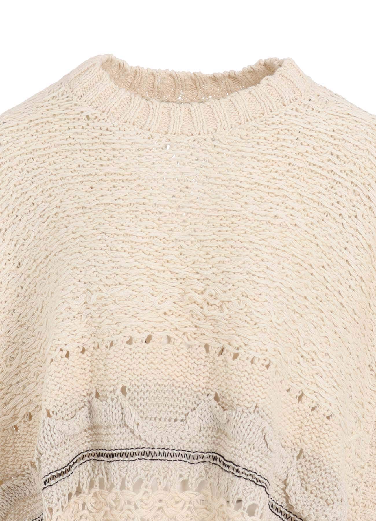 MIXED-MATERIAL ASYMMETRIC VEST