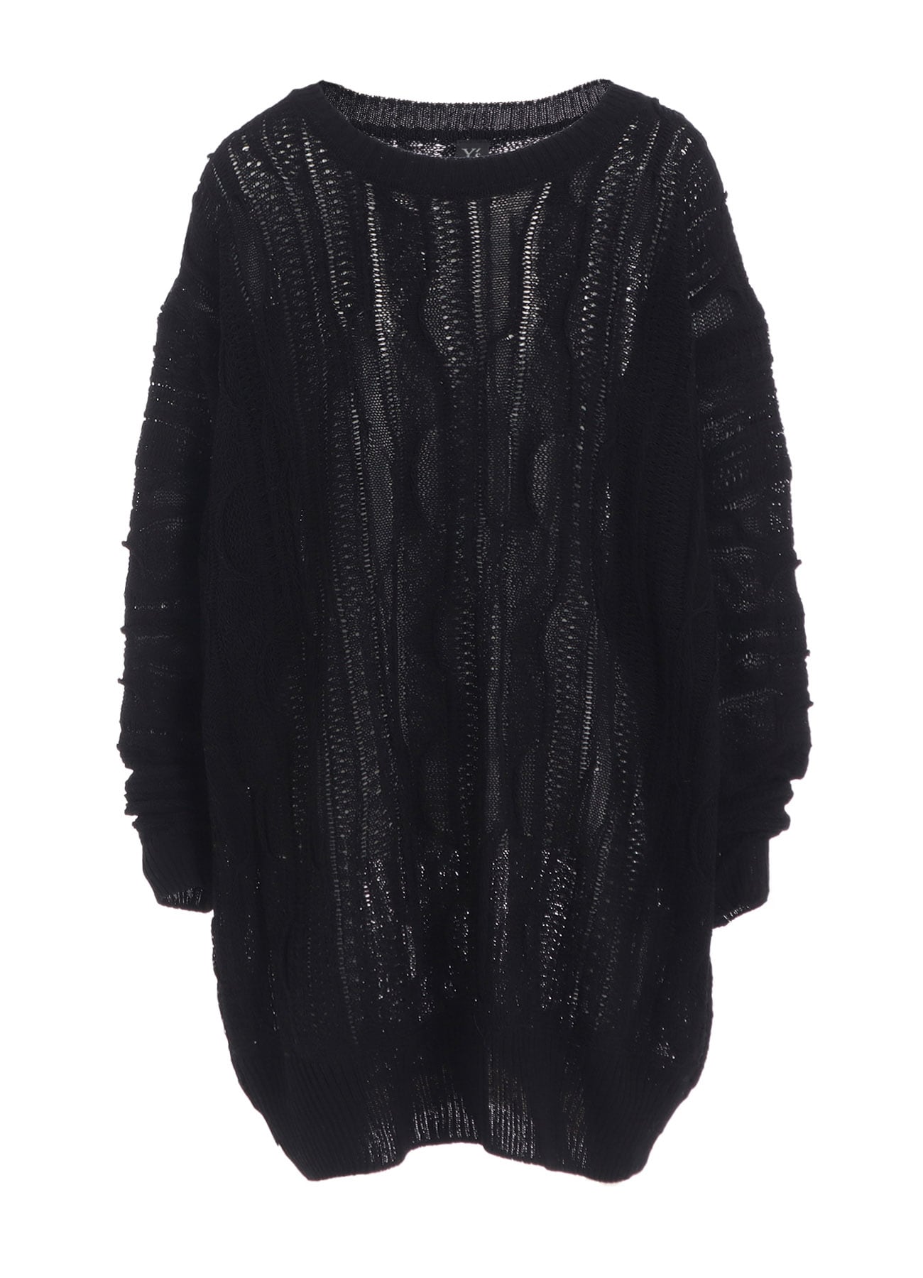 3D CABLE KNIT BIG PULLOVER