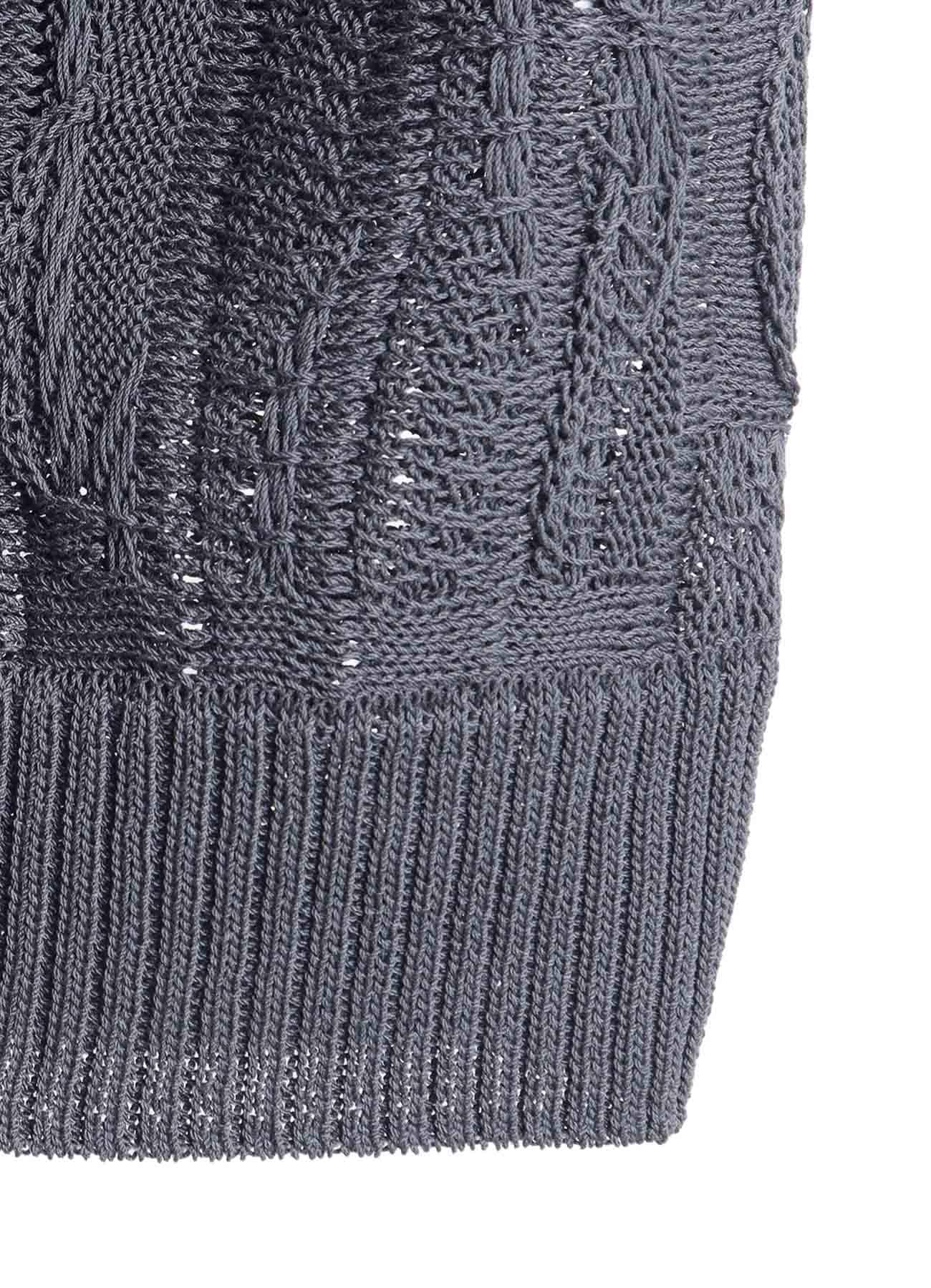 3D CABLE KNIT CARDIGAN