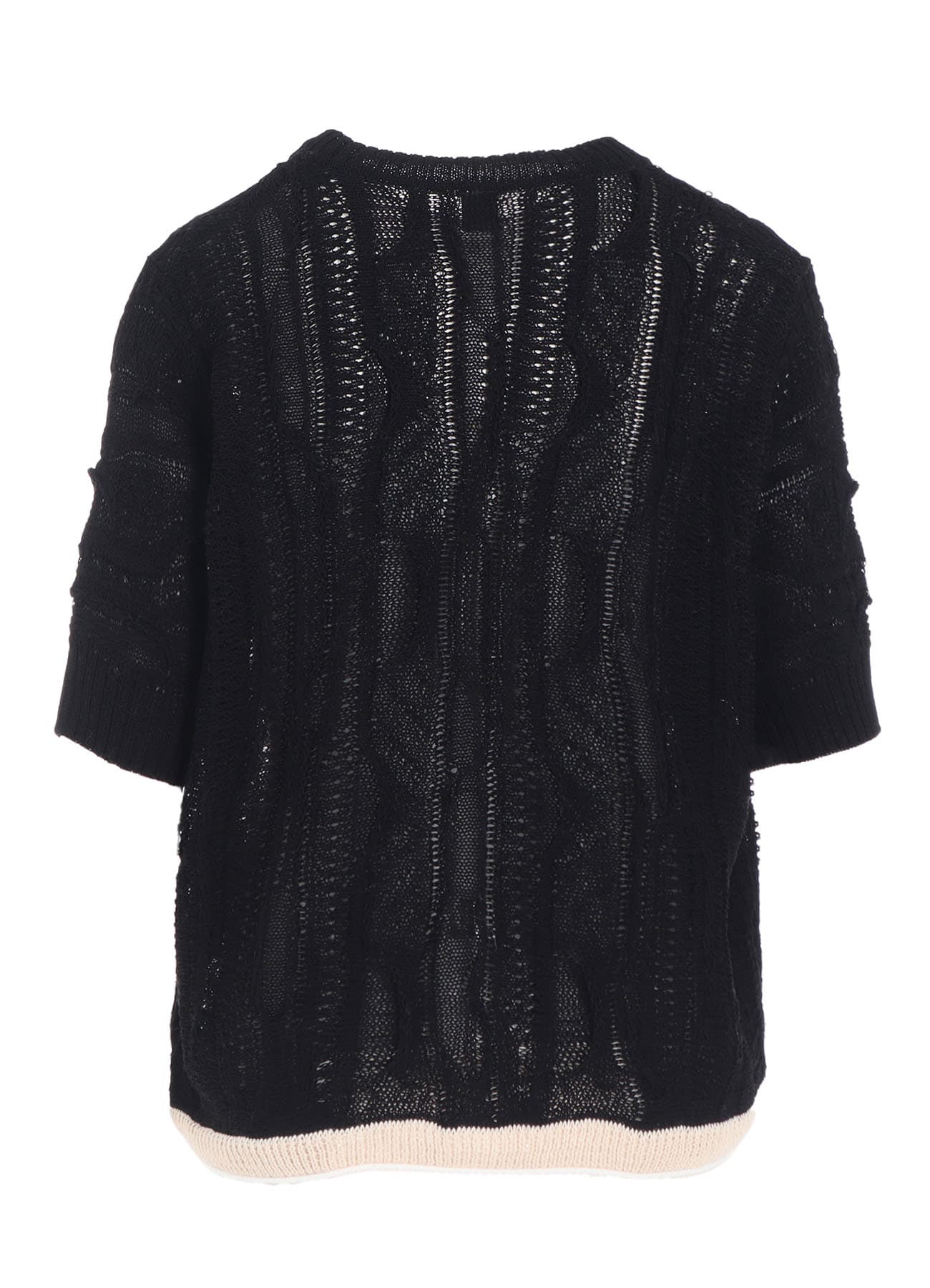 3D CABLE KNIT CARDIGAN