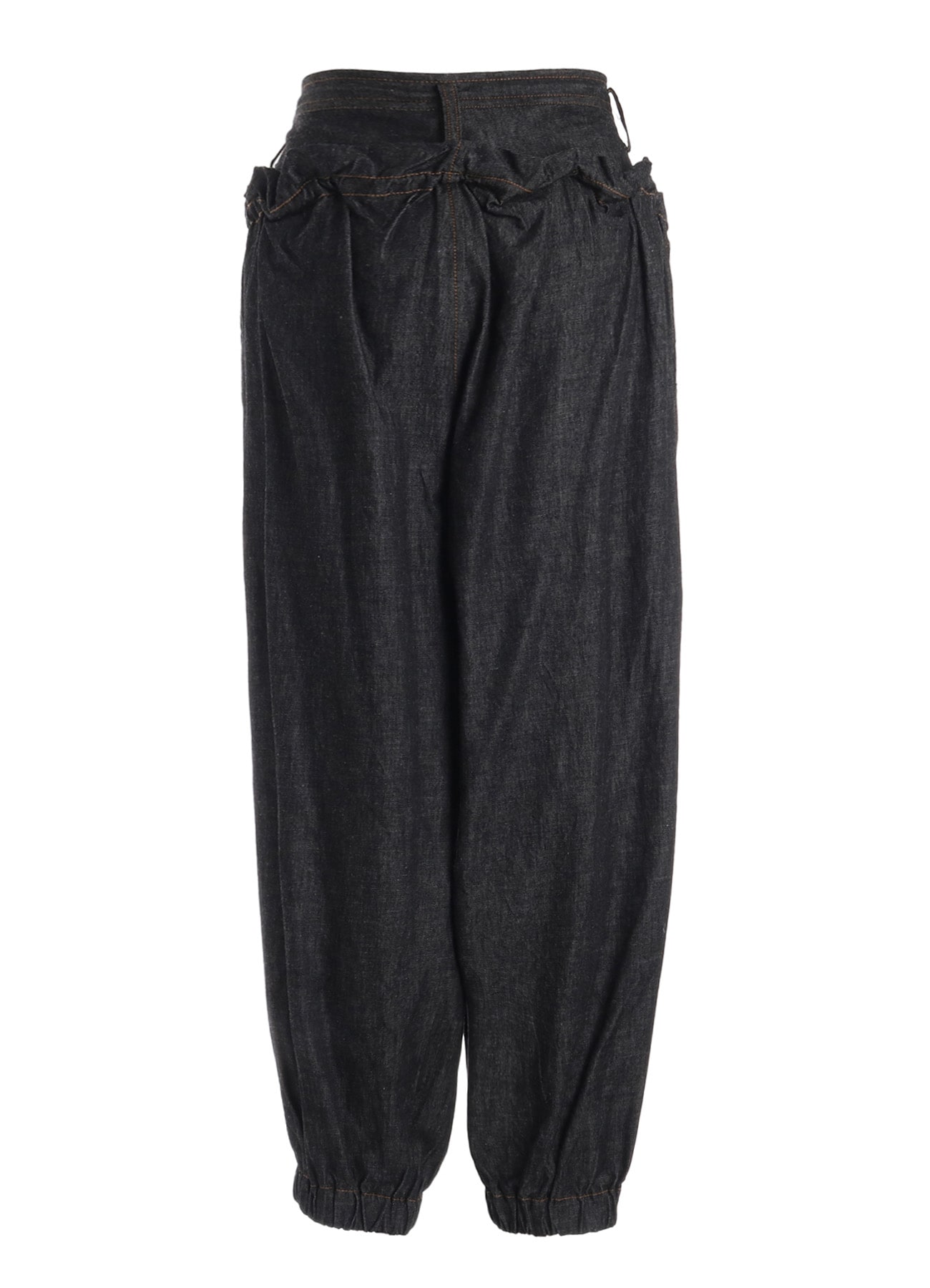 6OZ DENIM DOUBLE ELASTIC WAIST PANTS