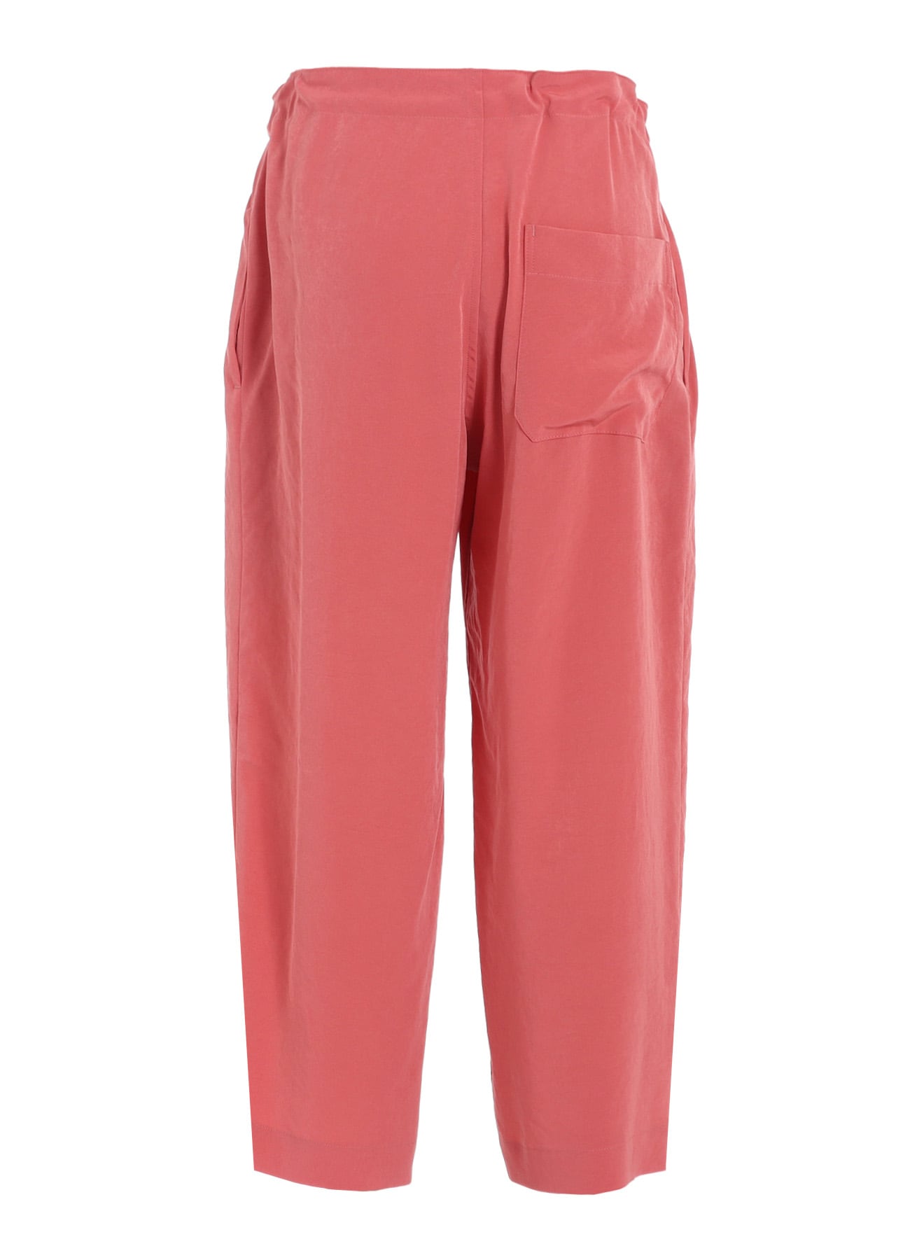 TA/PE CREPE DE CHINE STRING STRAIGHT PANTS