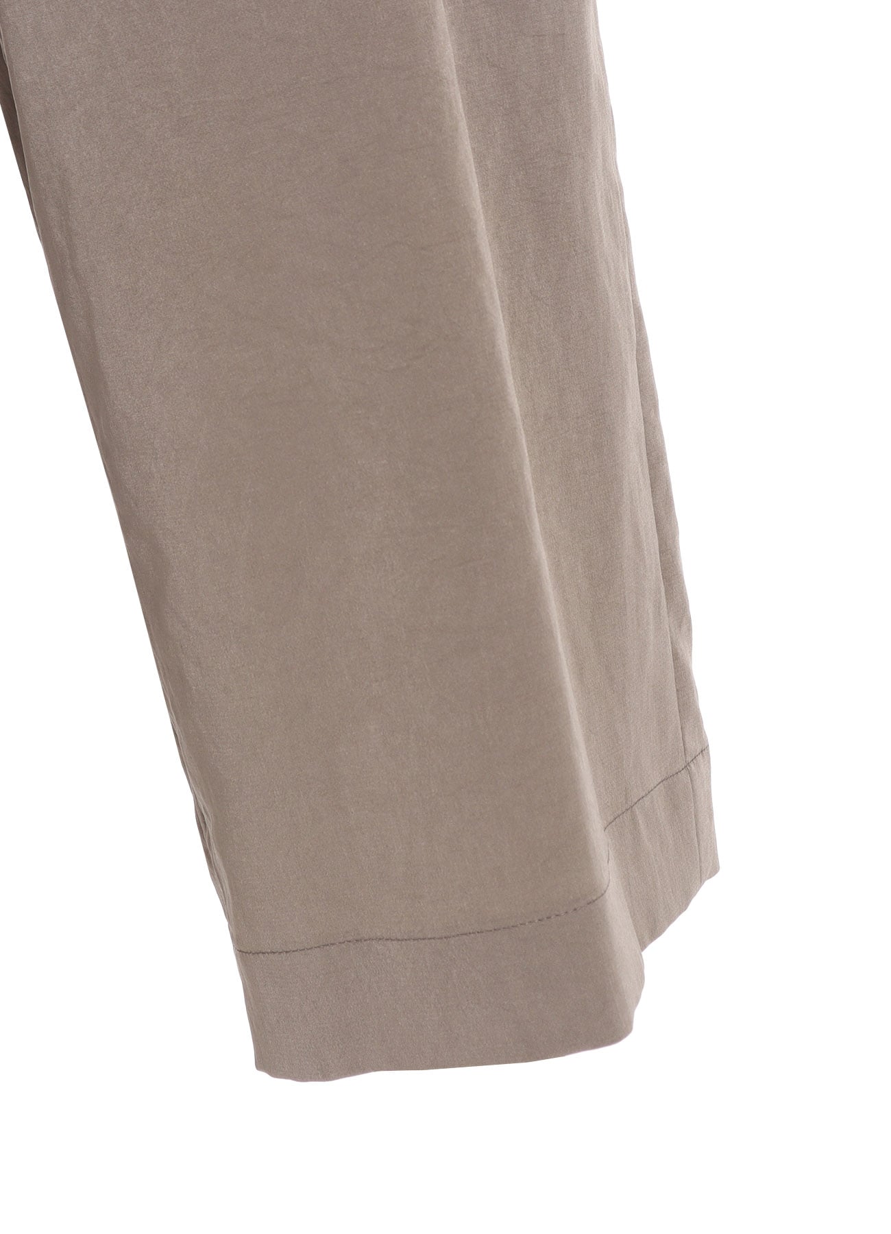 TA/PE CREPE DE CHINE STRING STRAIGHT PANTS