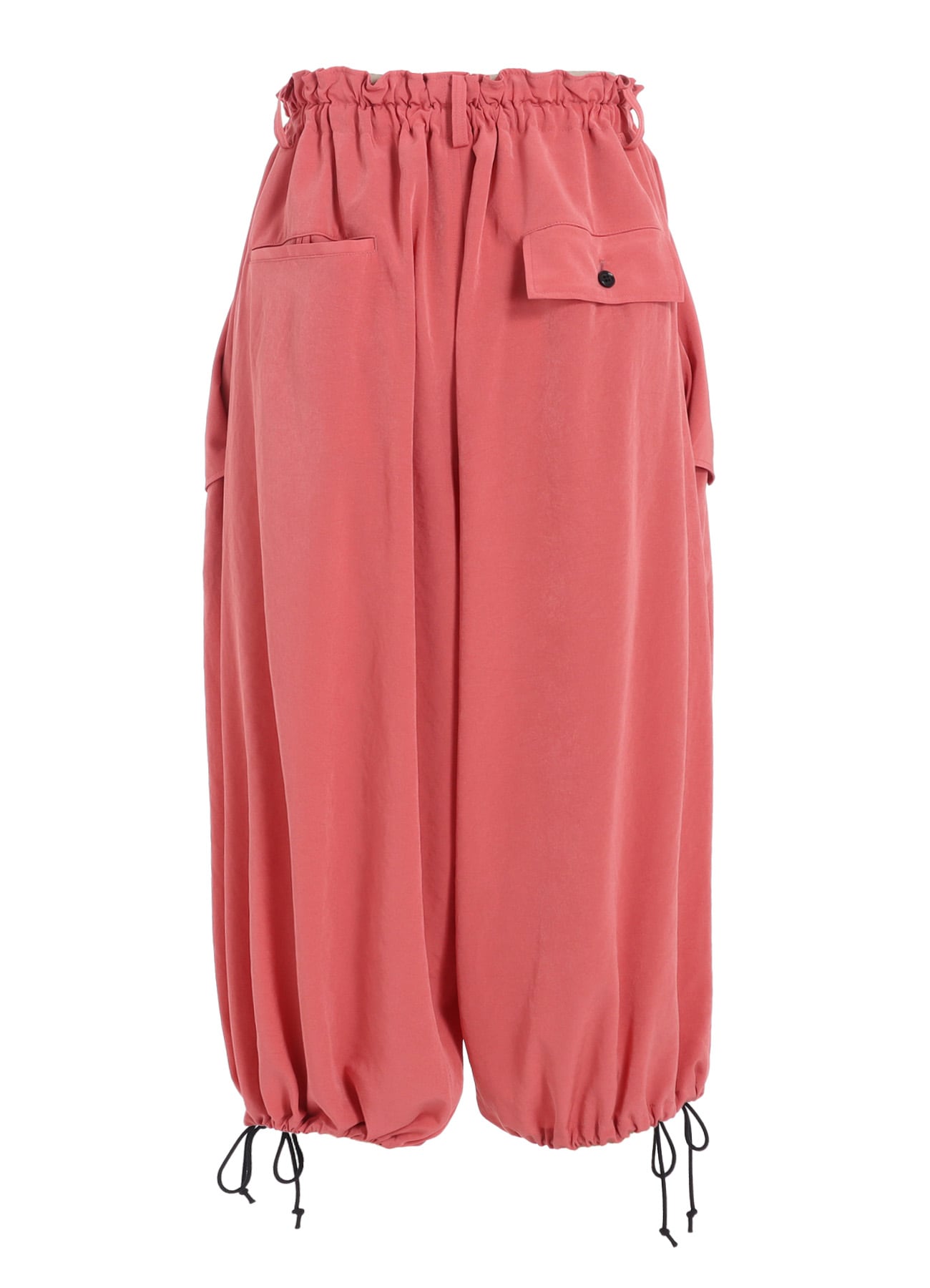 TA/PE CREPE DE CHINE ELASTIC WAIST PANTS