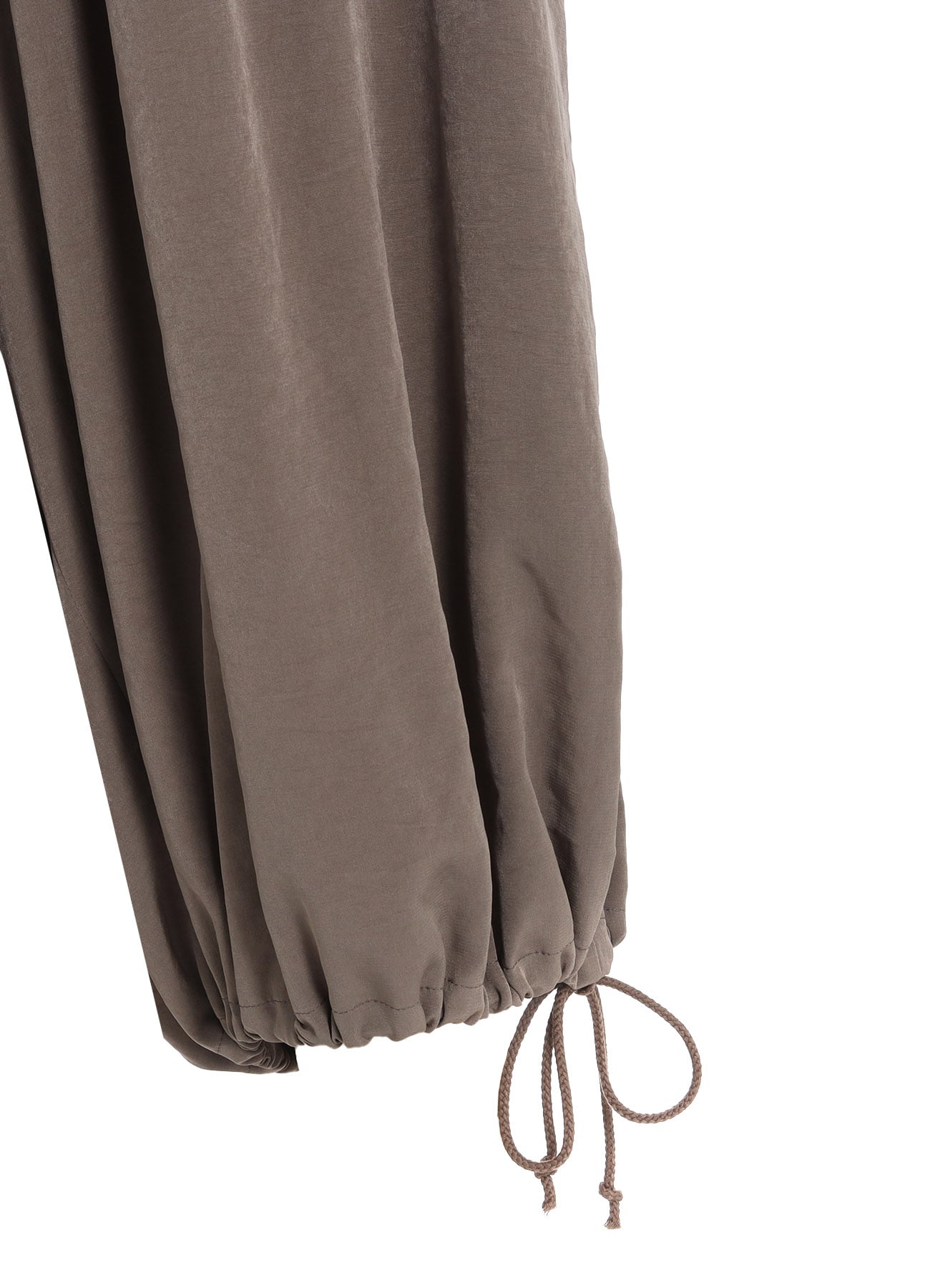 TA/PE CREPE DE CHINE ELASTIC WAIST PANTS