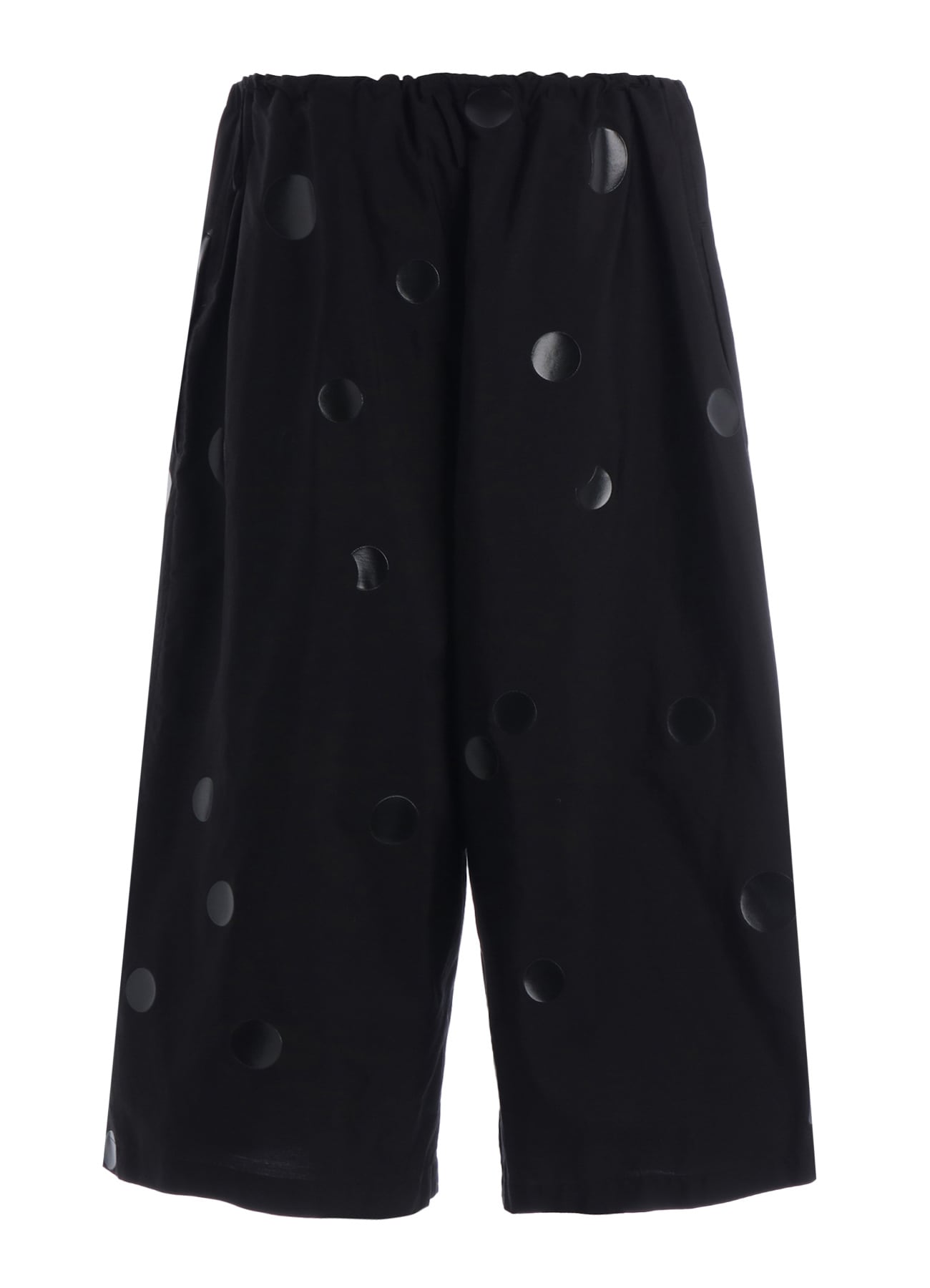 100/2 BROAD DOT PIGMENT PRINT STRING WAIST PANTS
