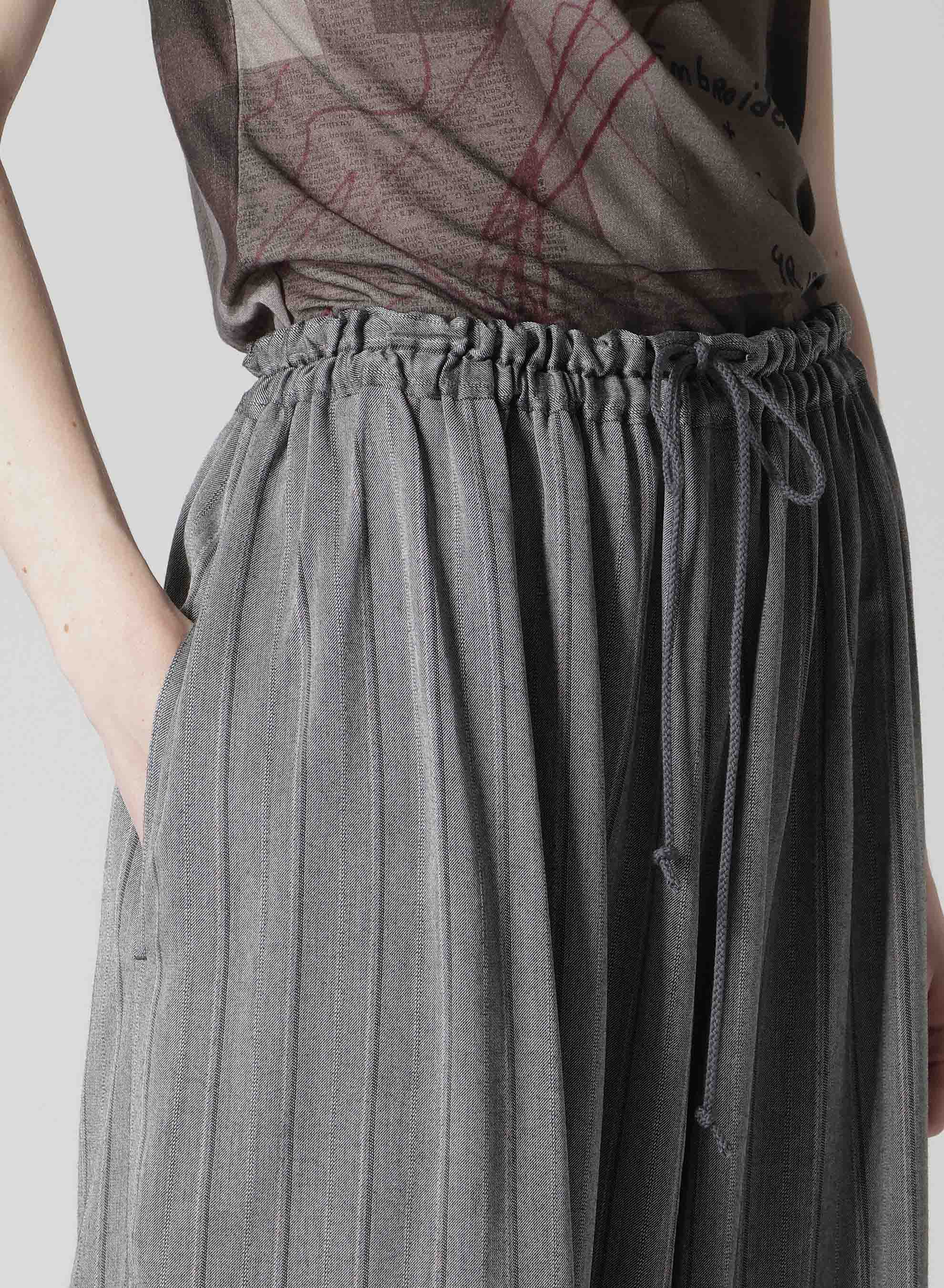 RY/ STRIPE WIDE MACKIN SAROUEL PANTS