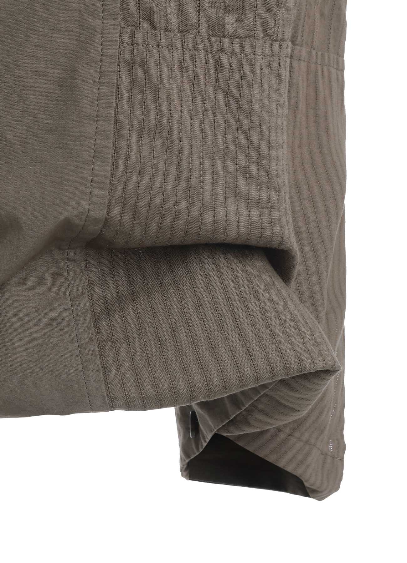 PATCHWORK PATCHED POCKET SKIRT PANTS