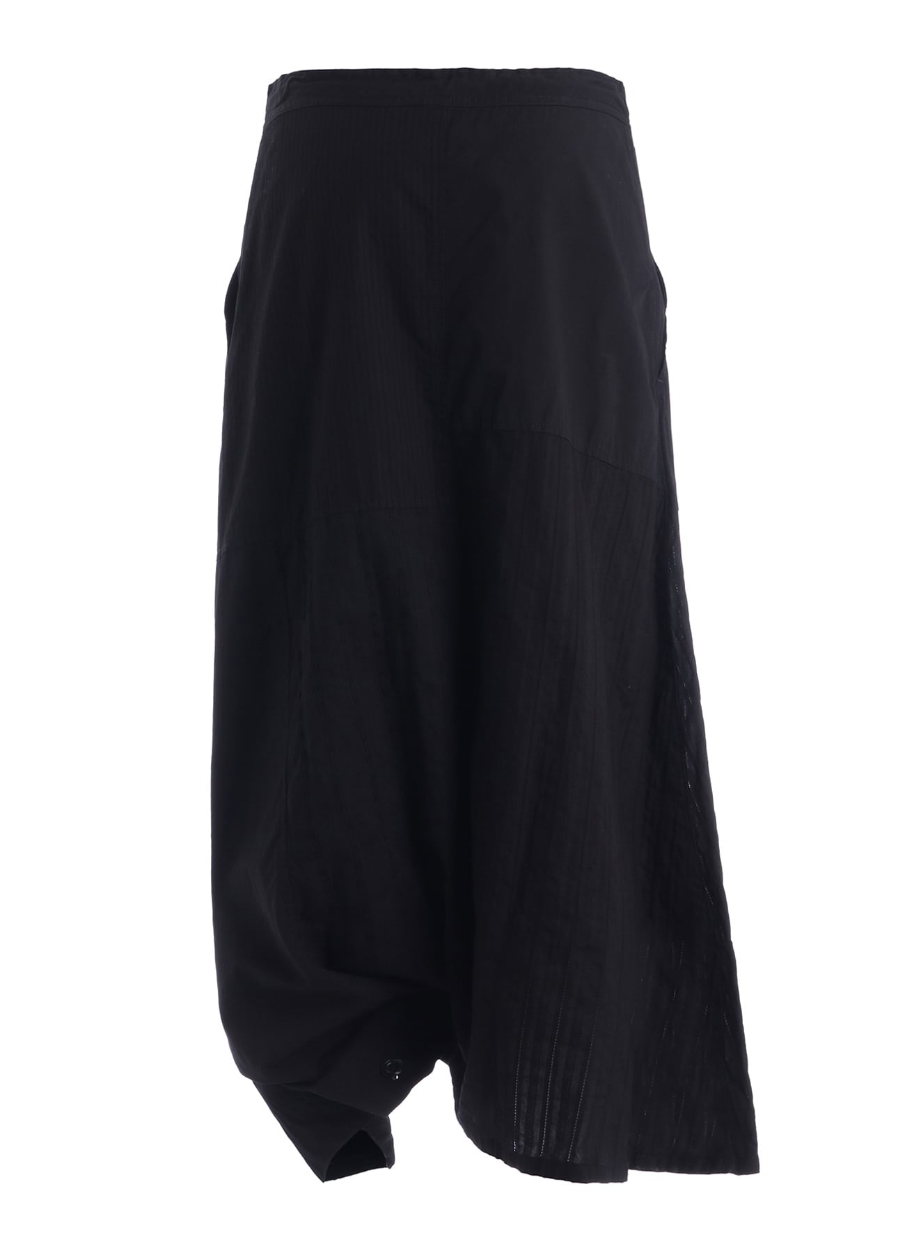 PATCHWORK PATCHED POCKET SKIRT PANTS