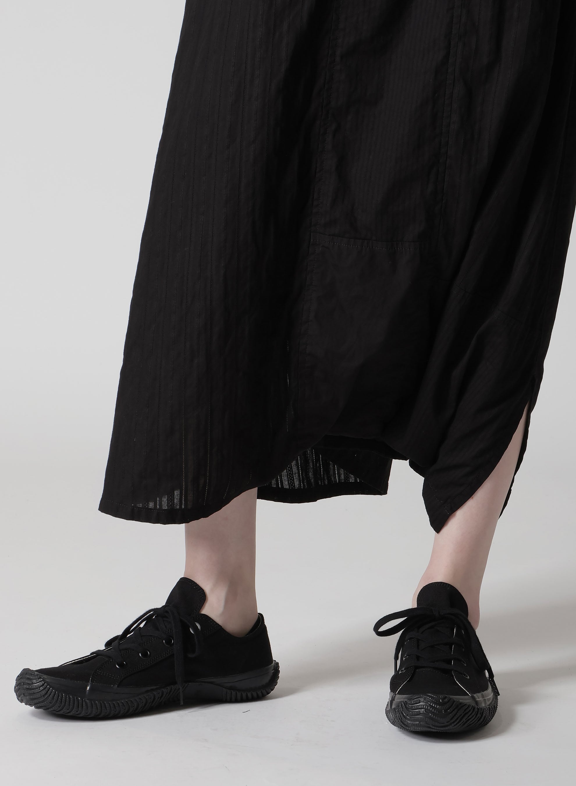 PATCHWORK PATCHED POCKET SKIRT PANTS