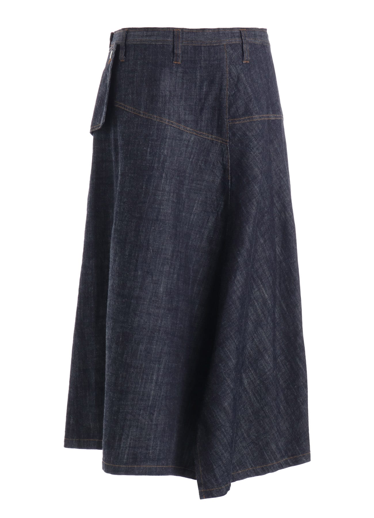 8OZ DENIM BIG FLAP SKIRT