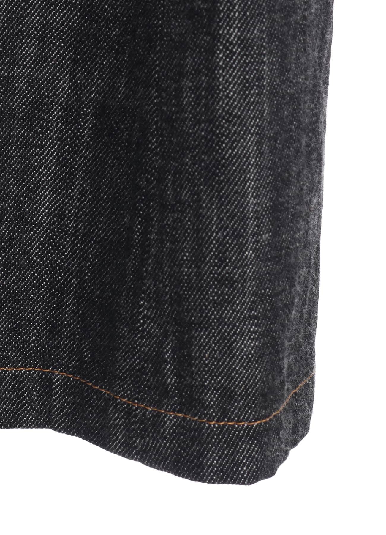 8OZ DENIM BIG FLAP SKIRT