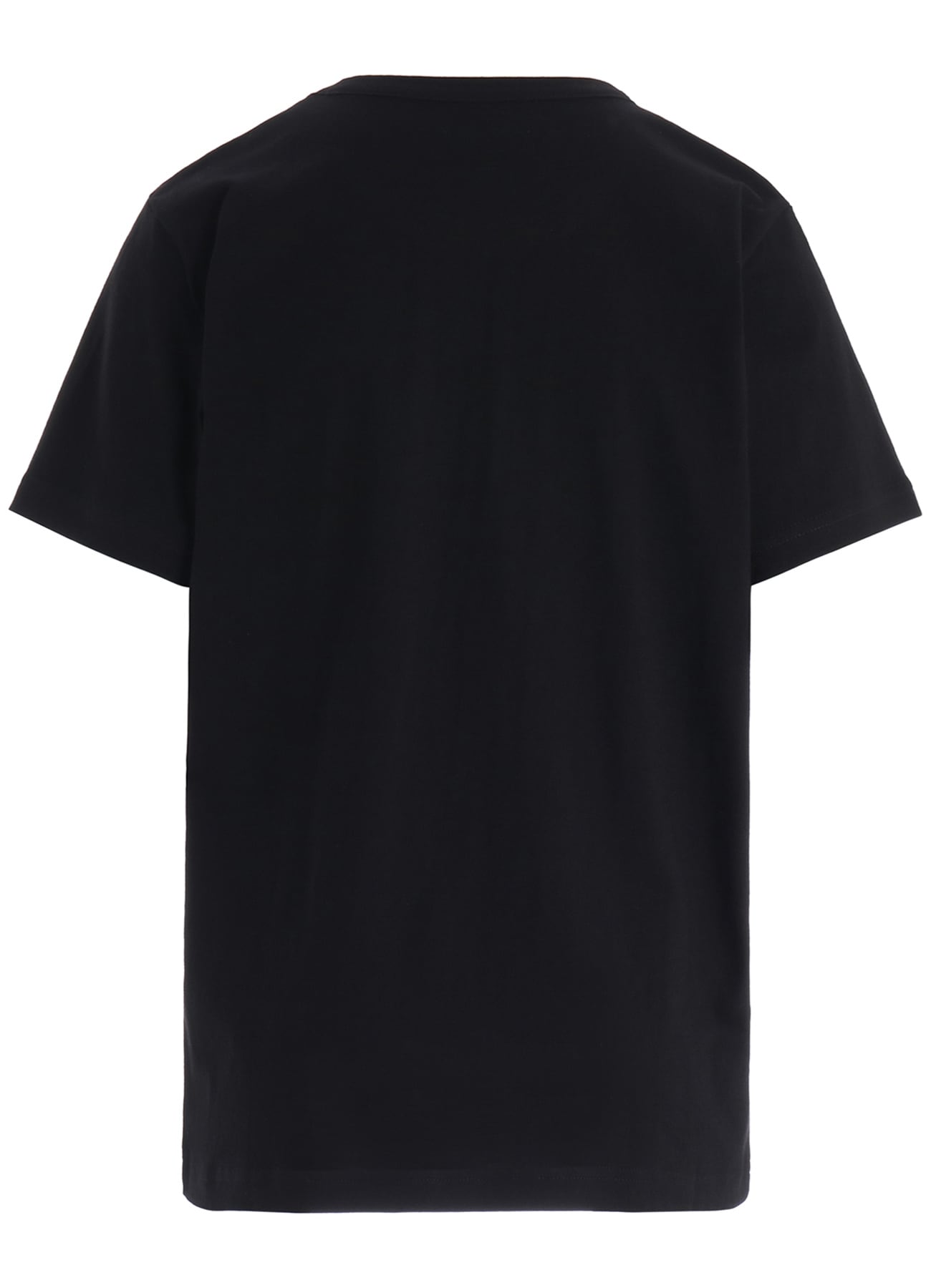 COTTON JERSEY LACE PRINT SHORT SLEEVE TEE