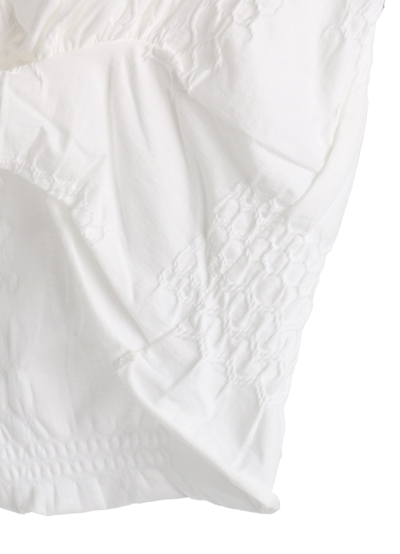 SMOCKING JQ GATHERED COLLAR PULLOVER